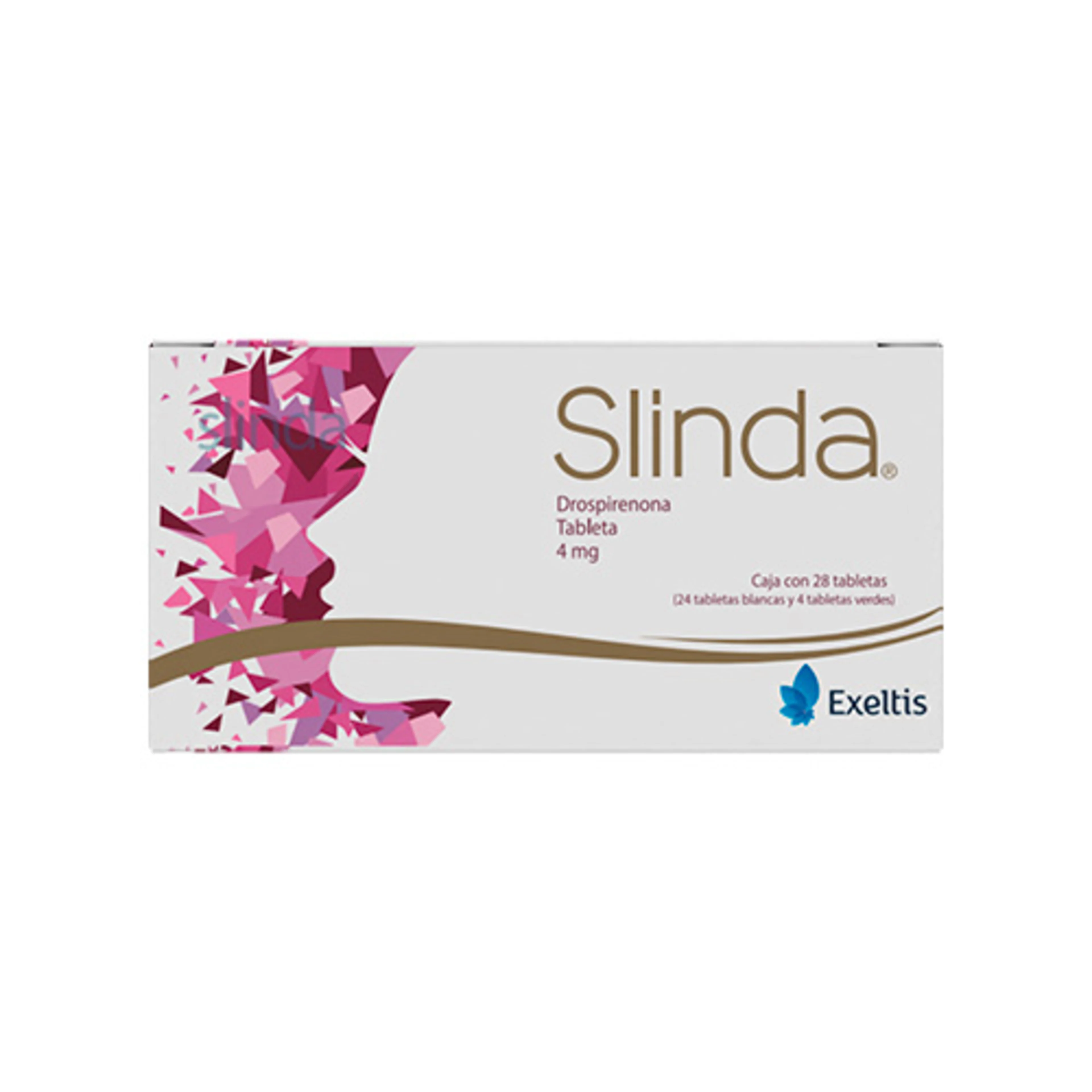 Slinda 4 Mg Con 28 Comprimidos