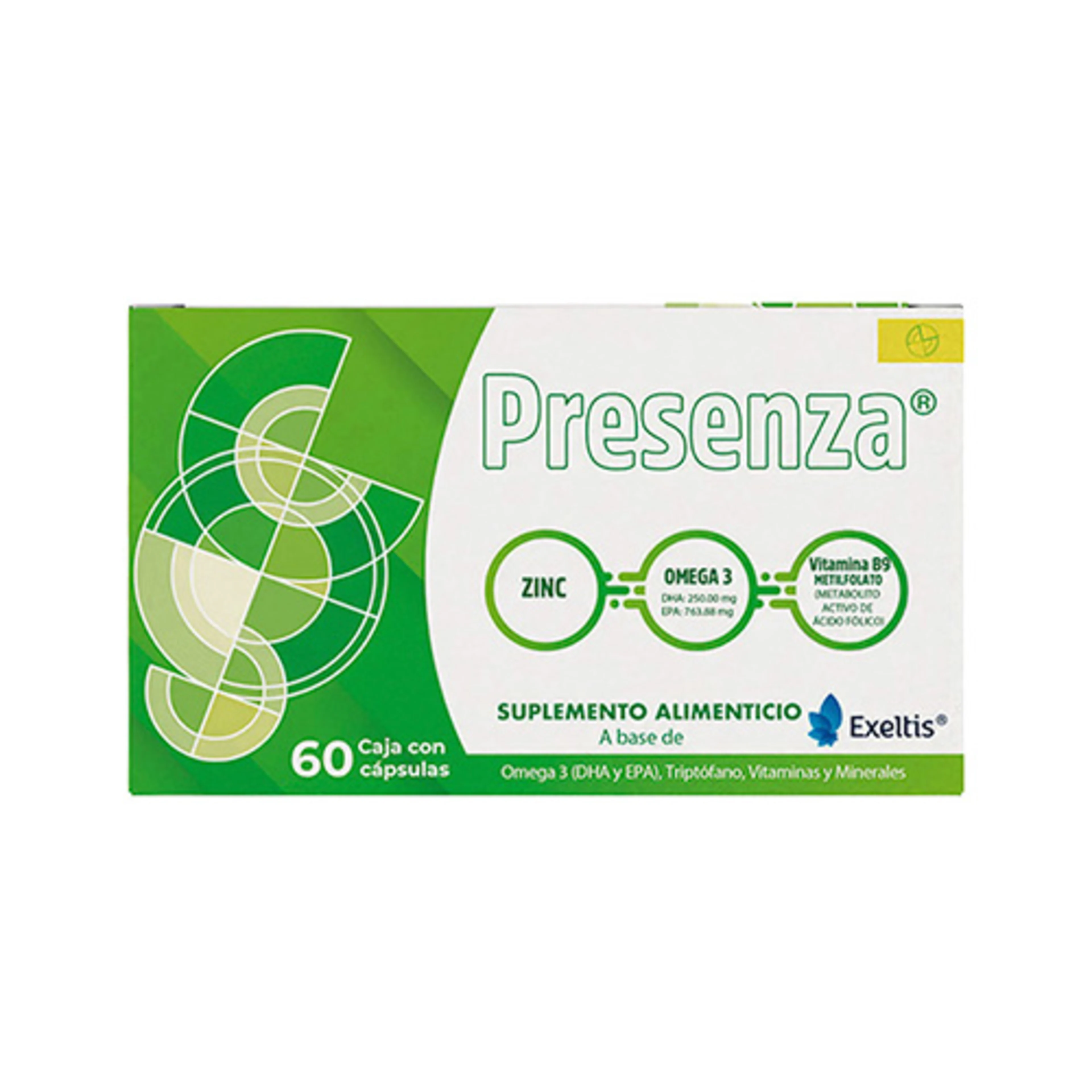 Presenza con 60 Cápsulas