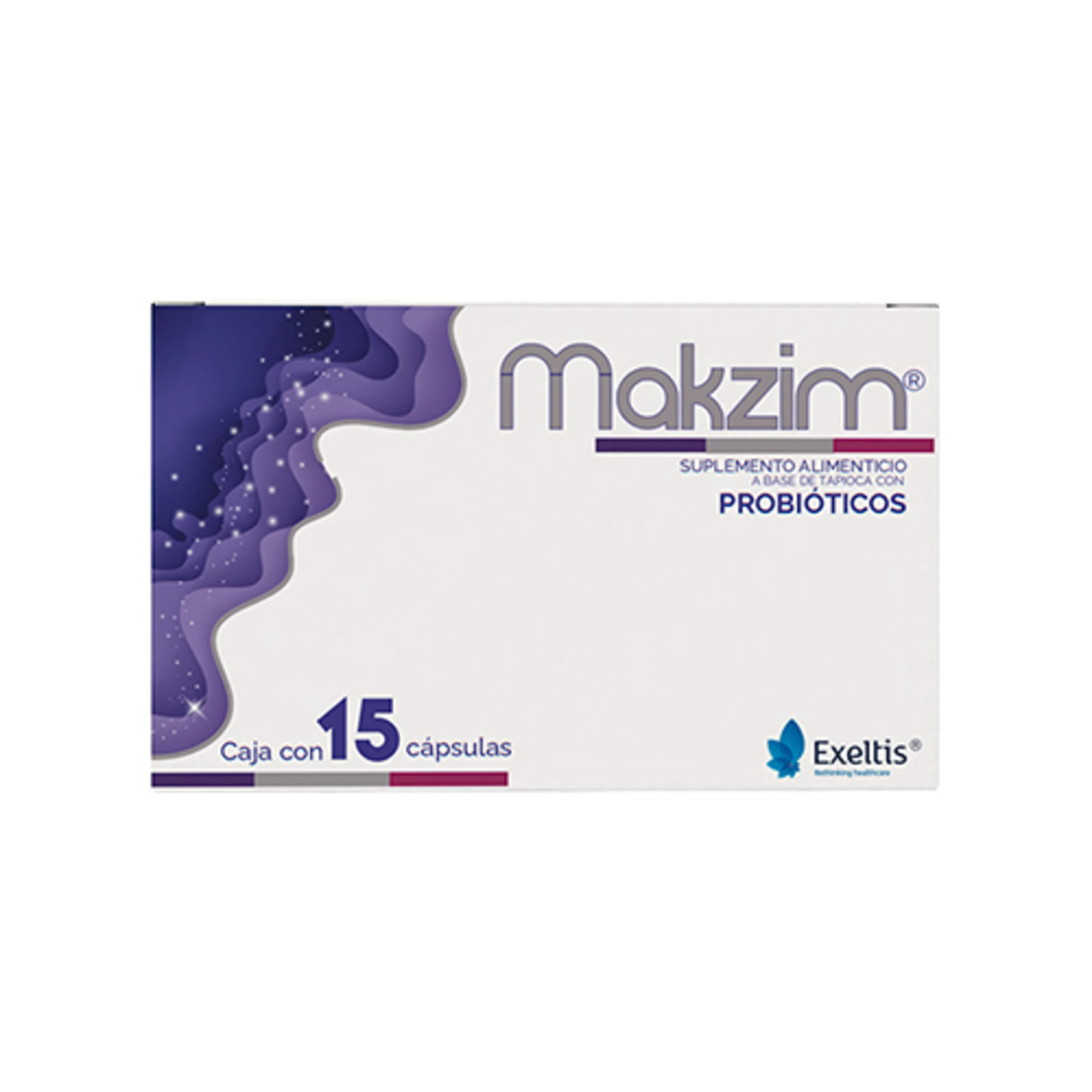 Makzim Probióticos con 15 Cápsulas