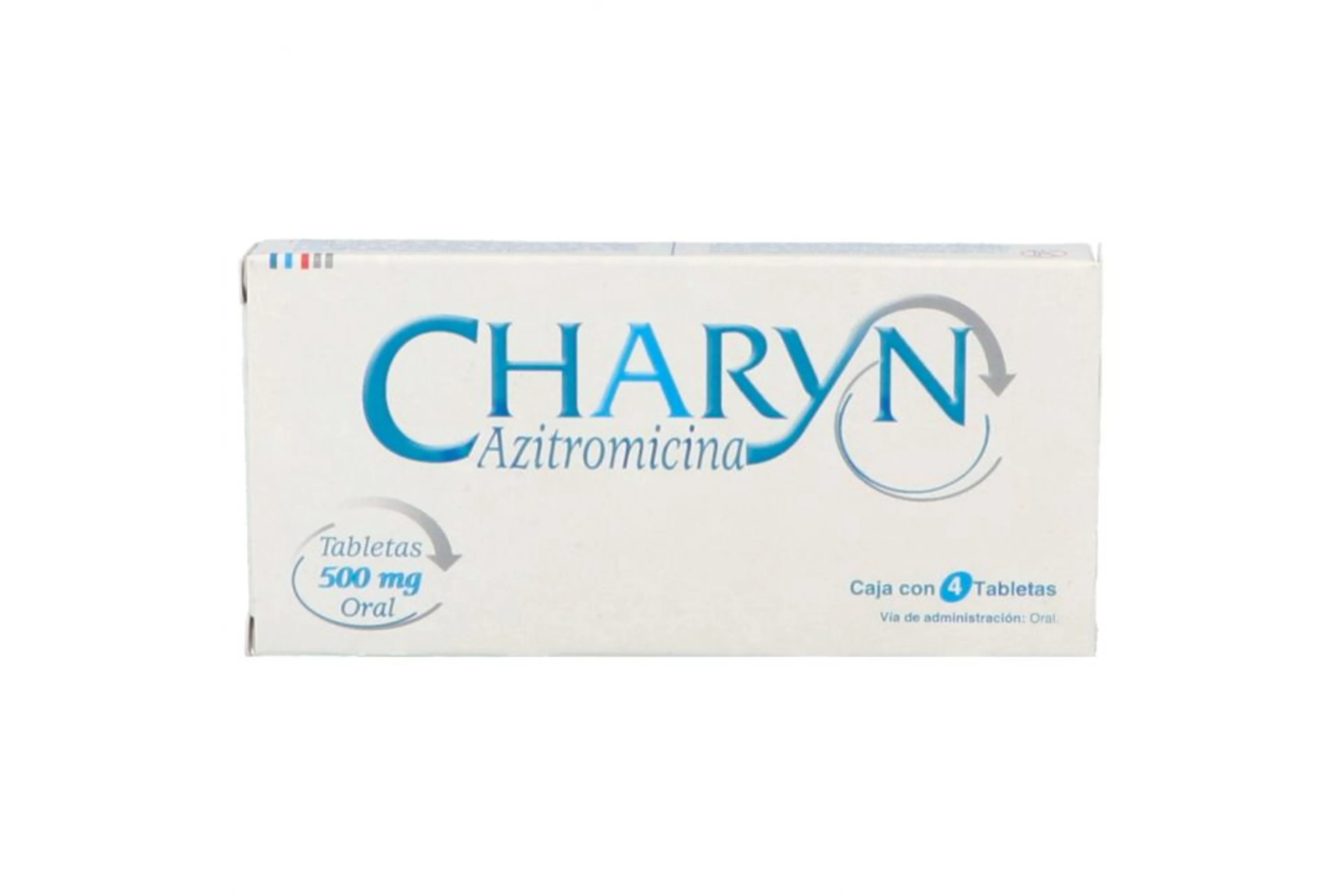 Charyn Azitromicina 500 Mg Con 4 Tabletas
