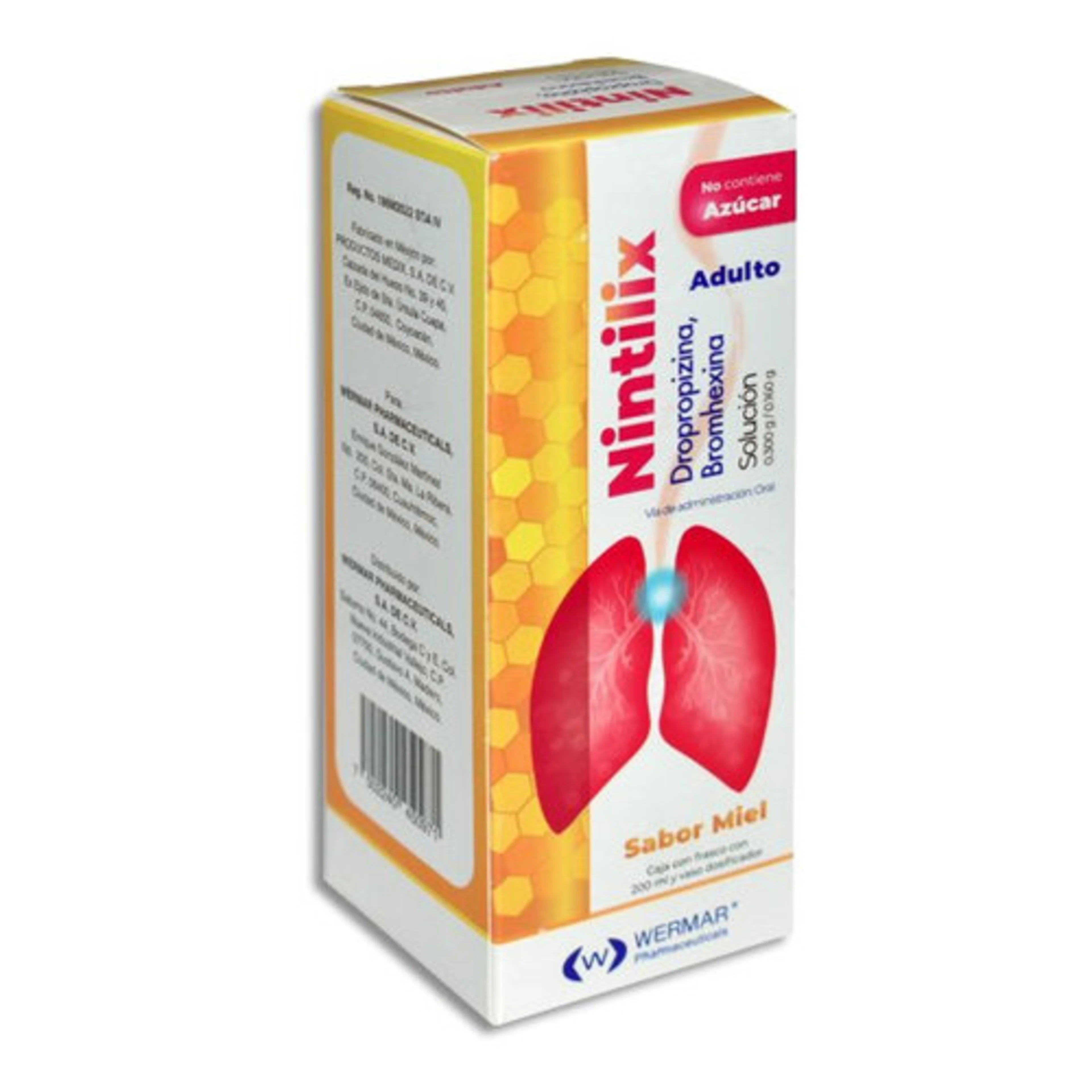 Nintilix 0.300 G/ 0.160 G Solución Con 200 Ml