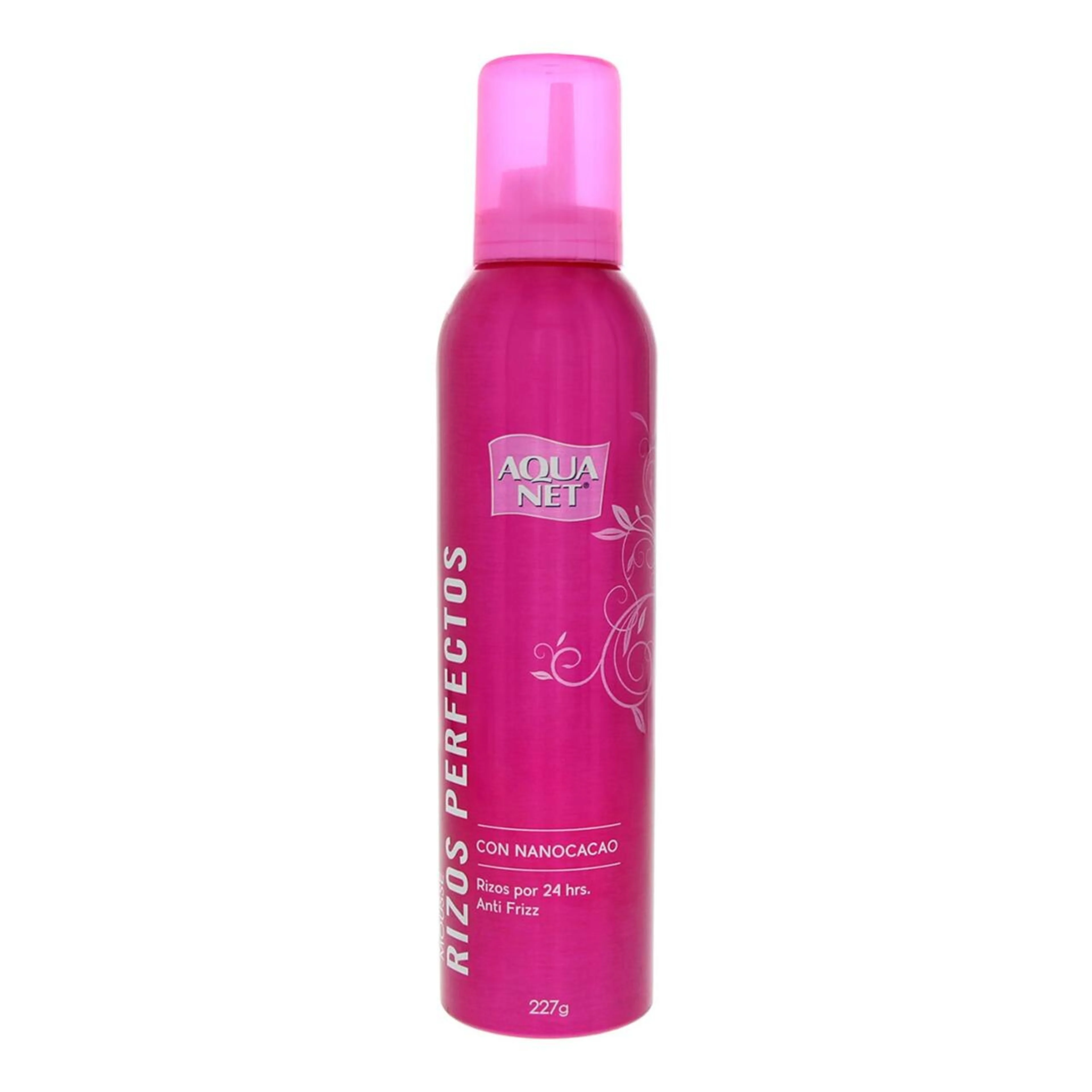 Aqua Net Rizos Perfectos Mousse Para Cabello Con 227 G