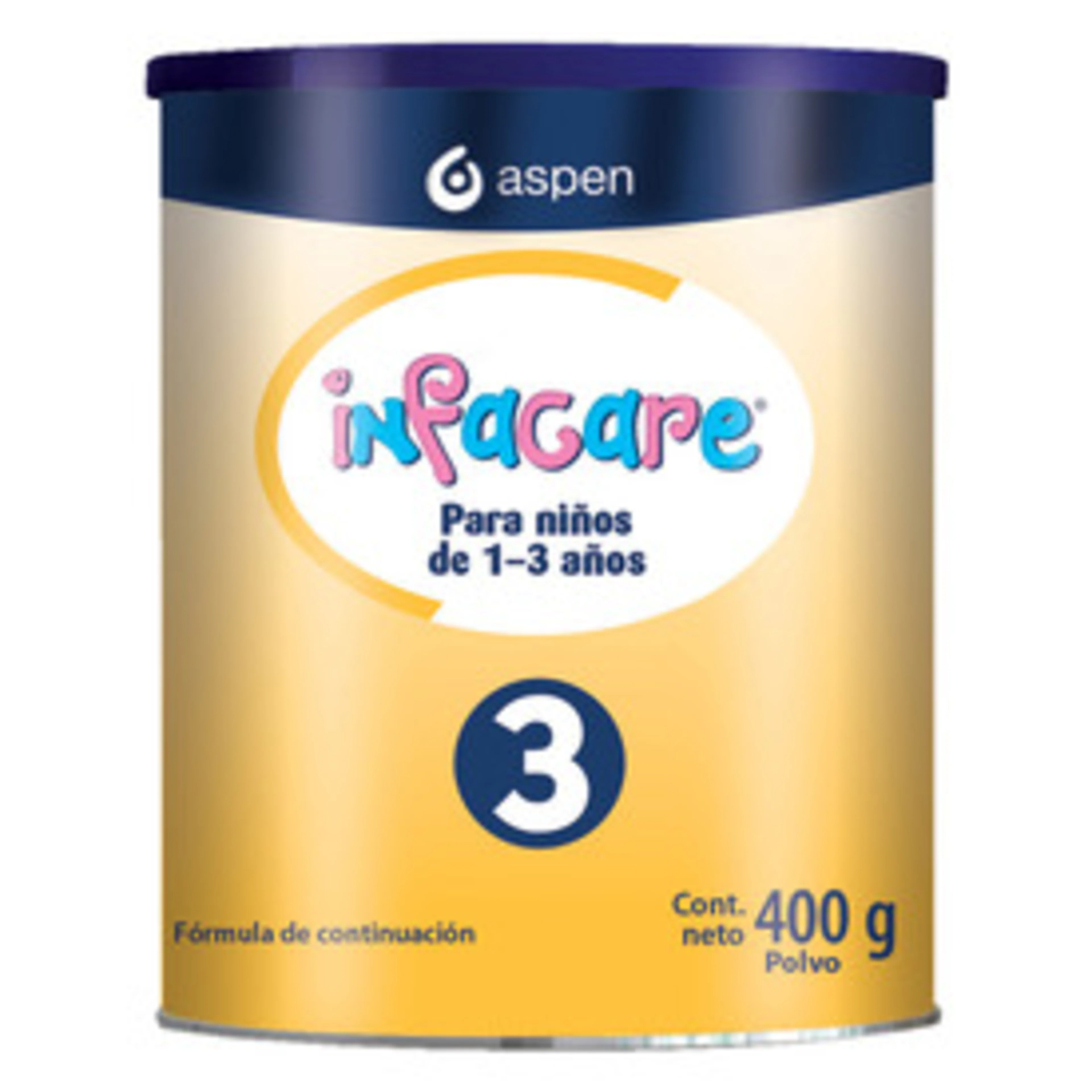 Infacare Etapa 3 Fórmula Infantil 1 A 3 Años Polvo Con 400 G