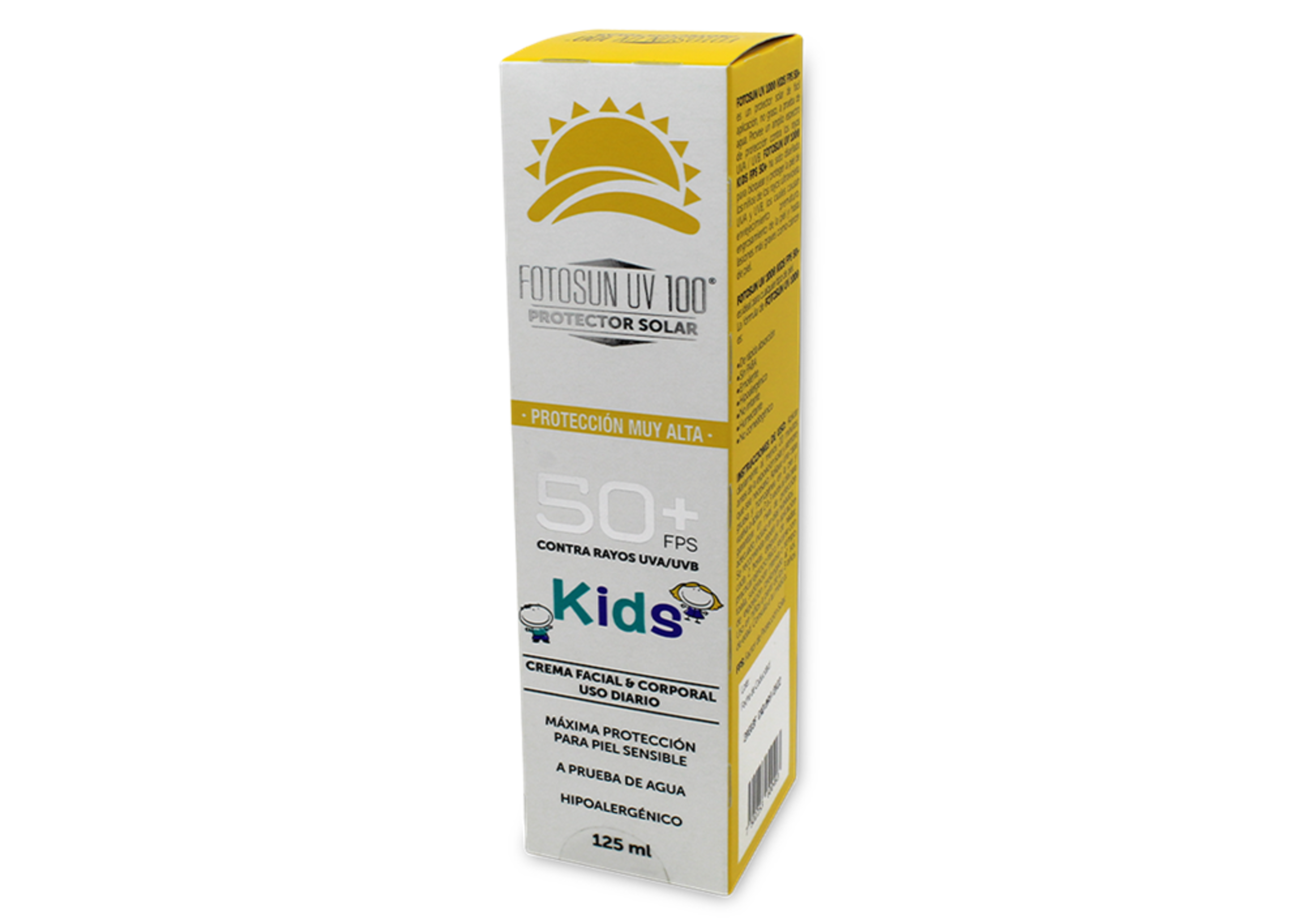 Fotosun Kids Protector Solar Fps50 Crema Con 125 Ml