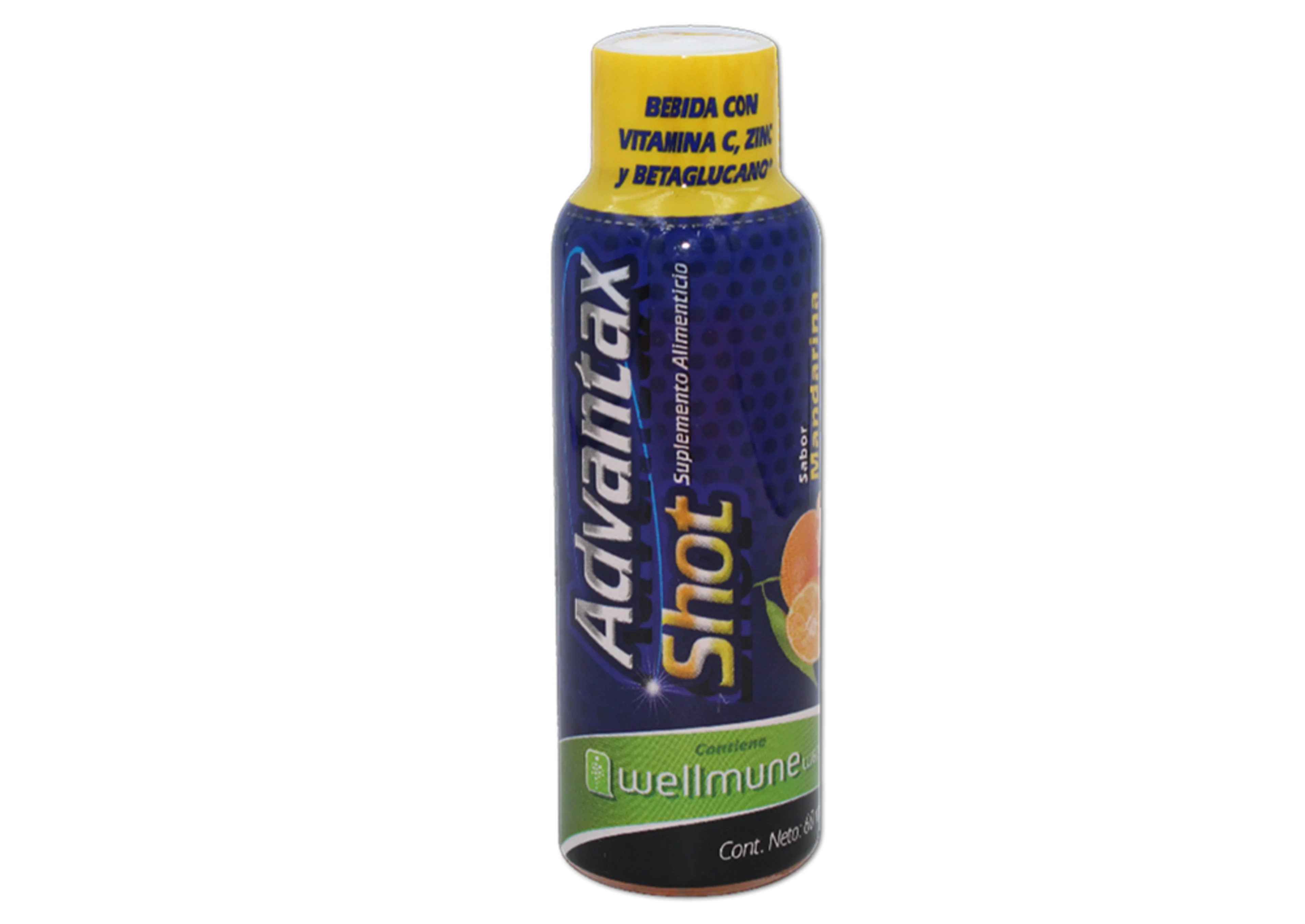 Advantax Shot Mandarina con 60 ml