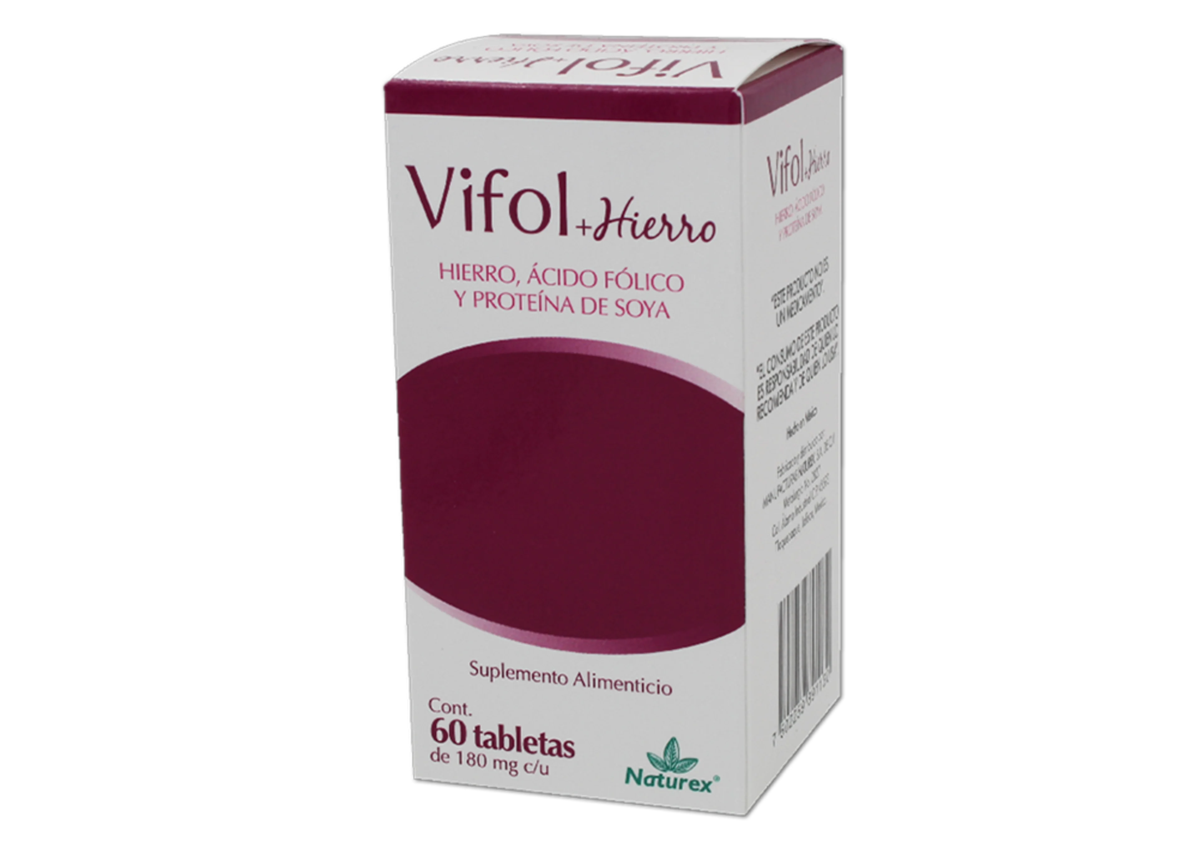Vifol + Hierro con 60 Tabletas de 180 mg