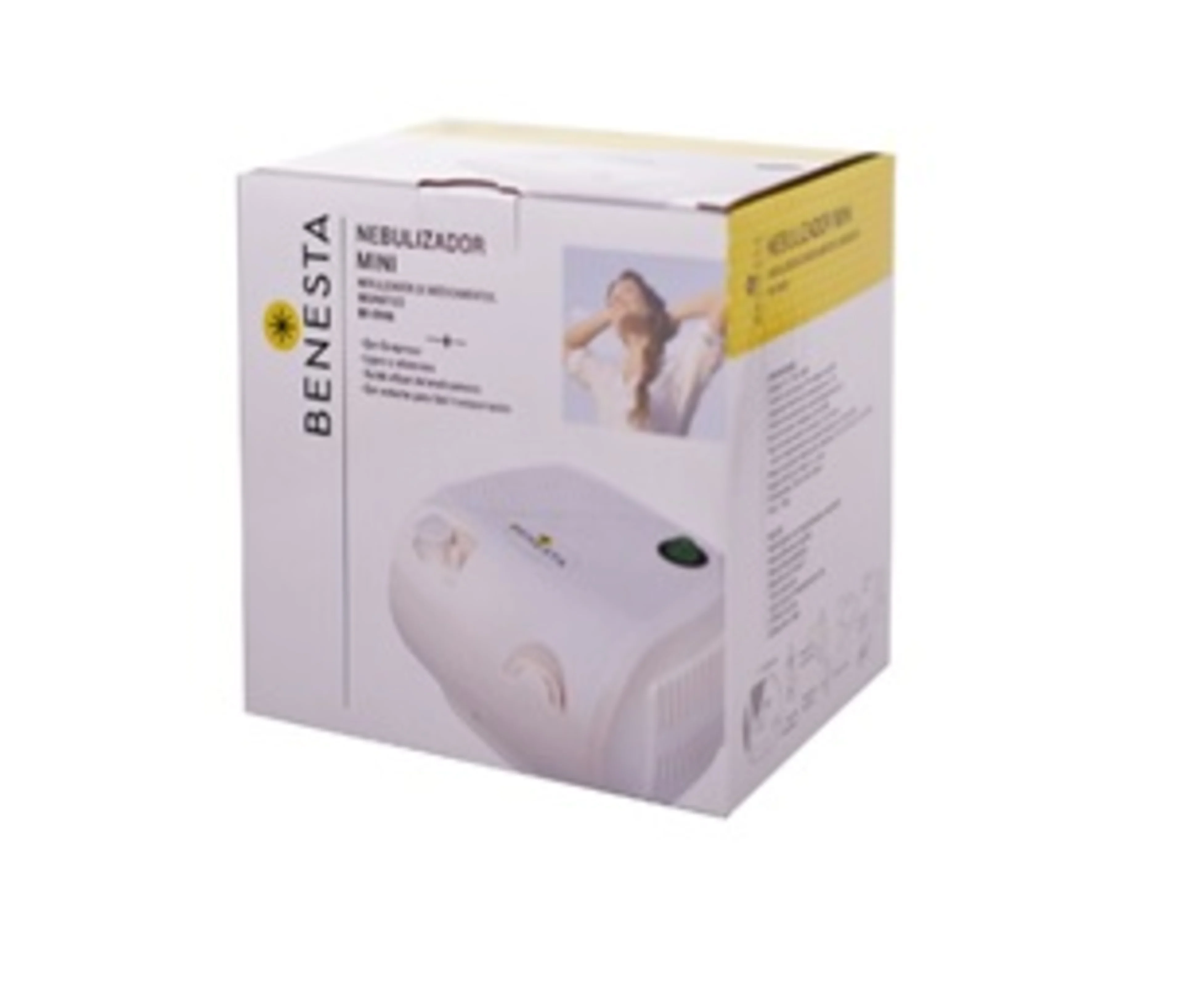 Nebulizador mini Benesta Control Plus con 1 pieza