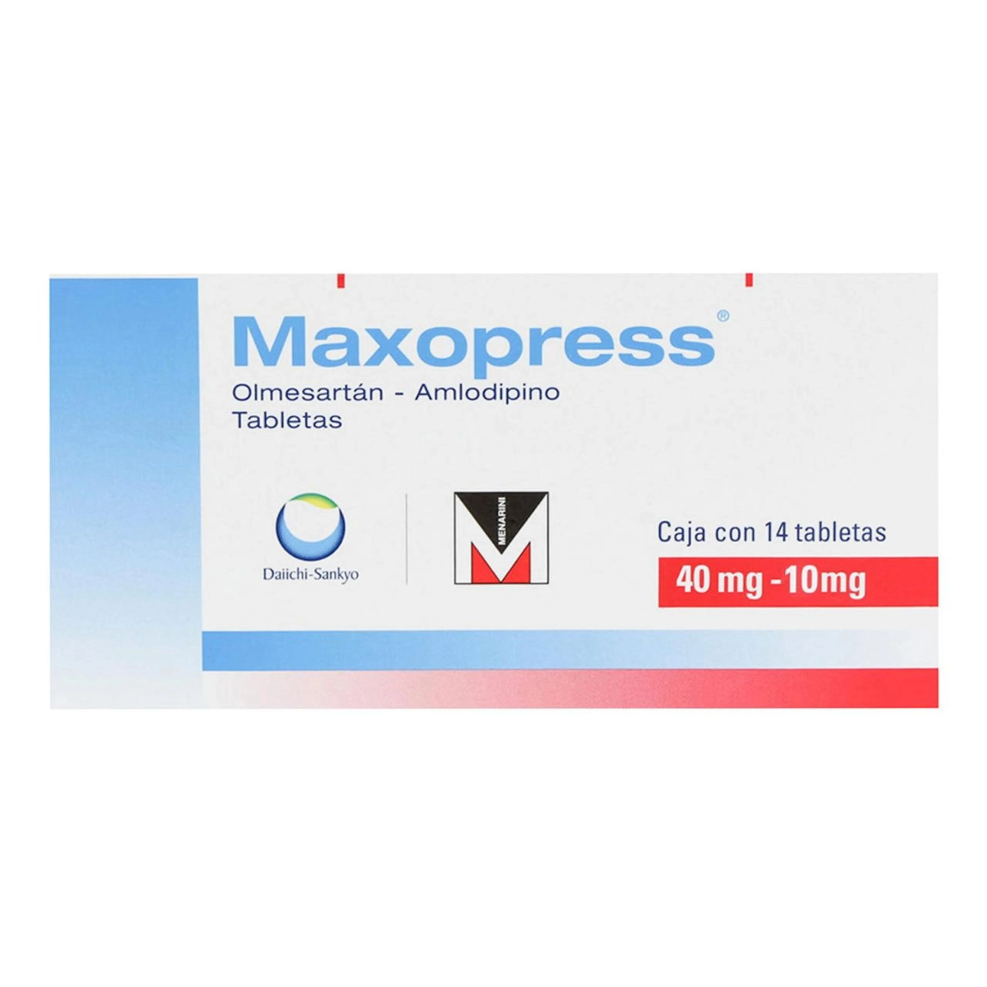 Maxopress 40/10Mg Con 14 Tabletas