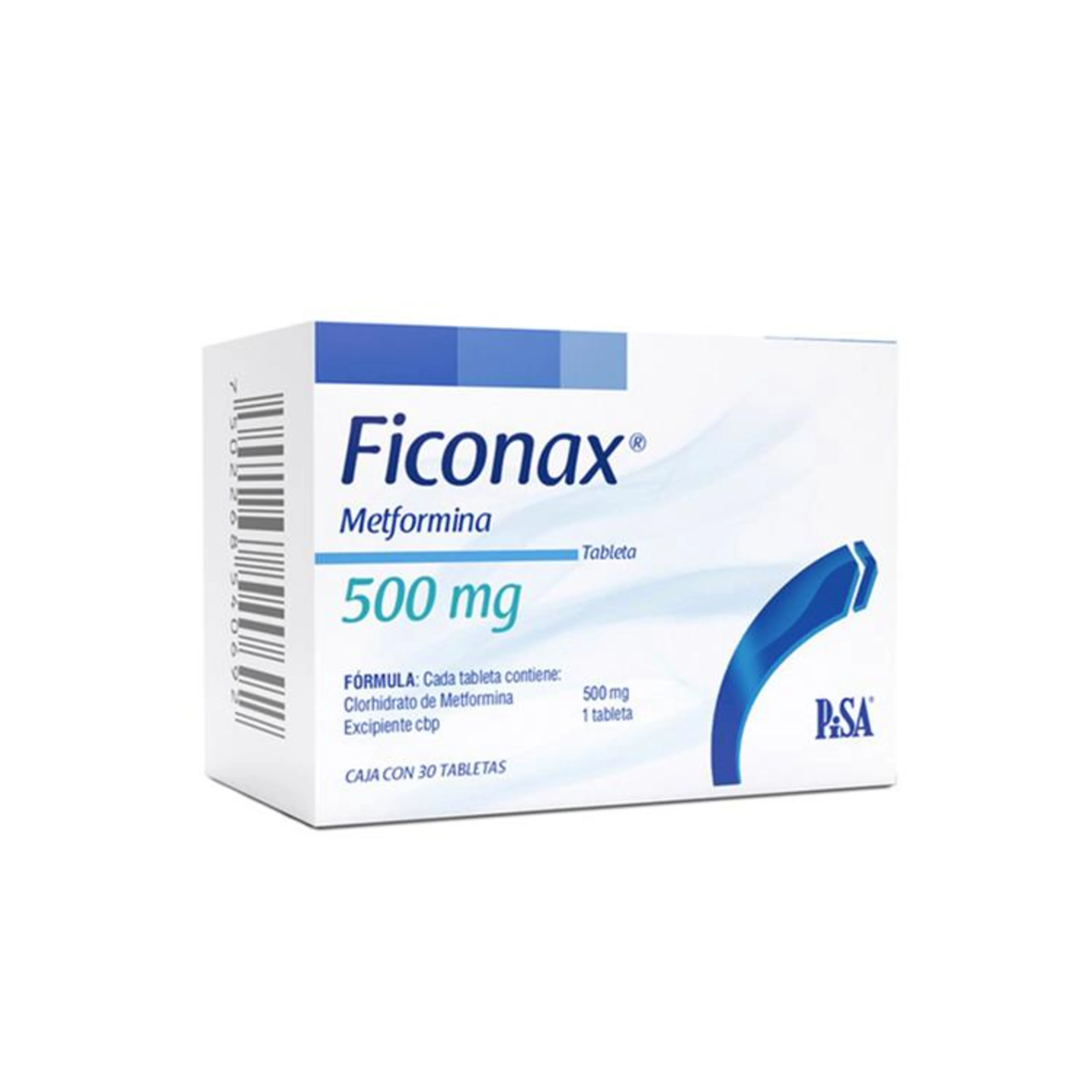 Ficonax 500 Mg Con 30 Tabletas
