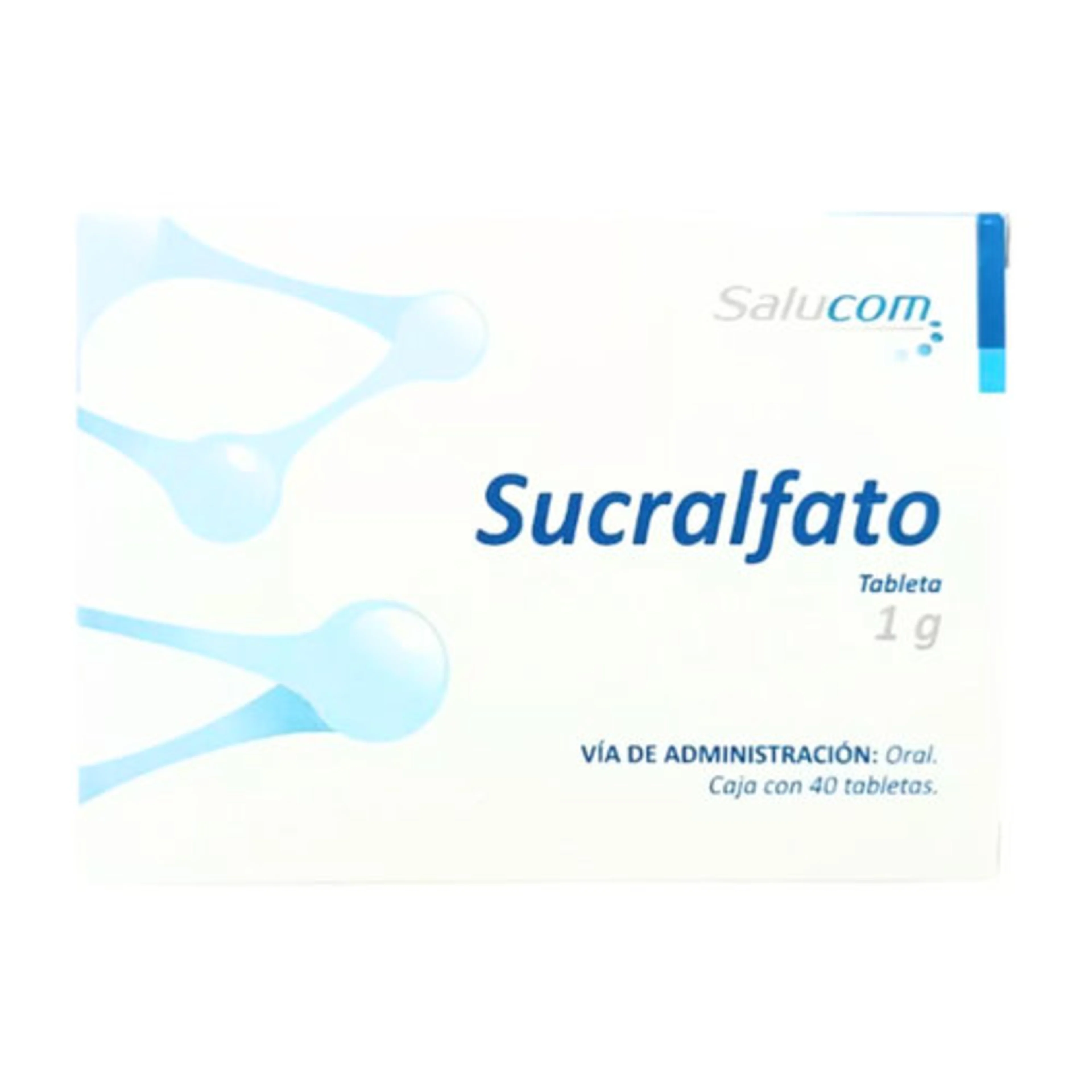 Sucralfato 1G Con 40 Tabletas