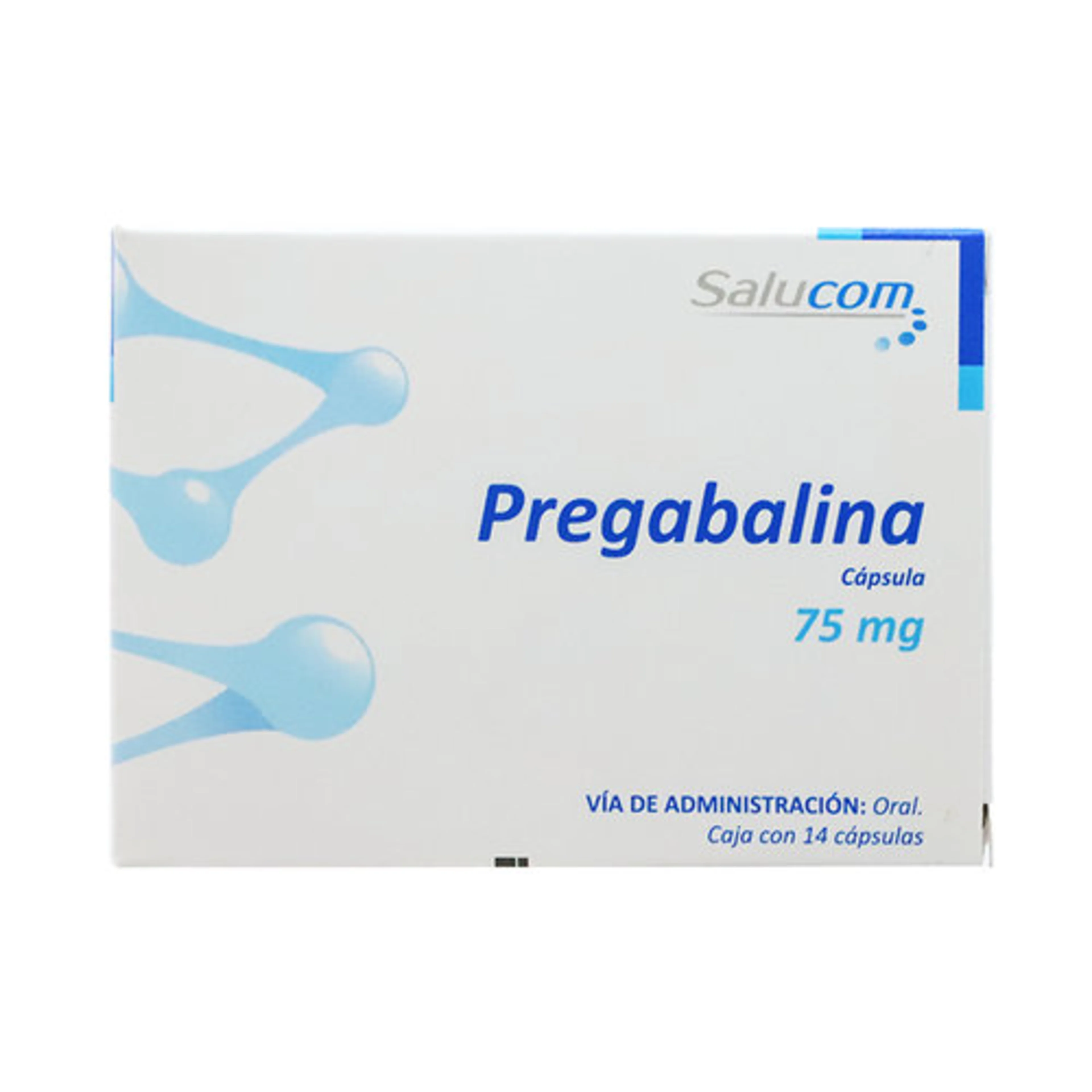 Pregabalina 75 Mg Con 14 Cápsulas