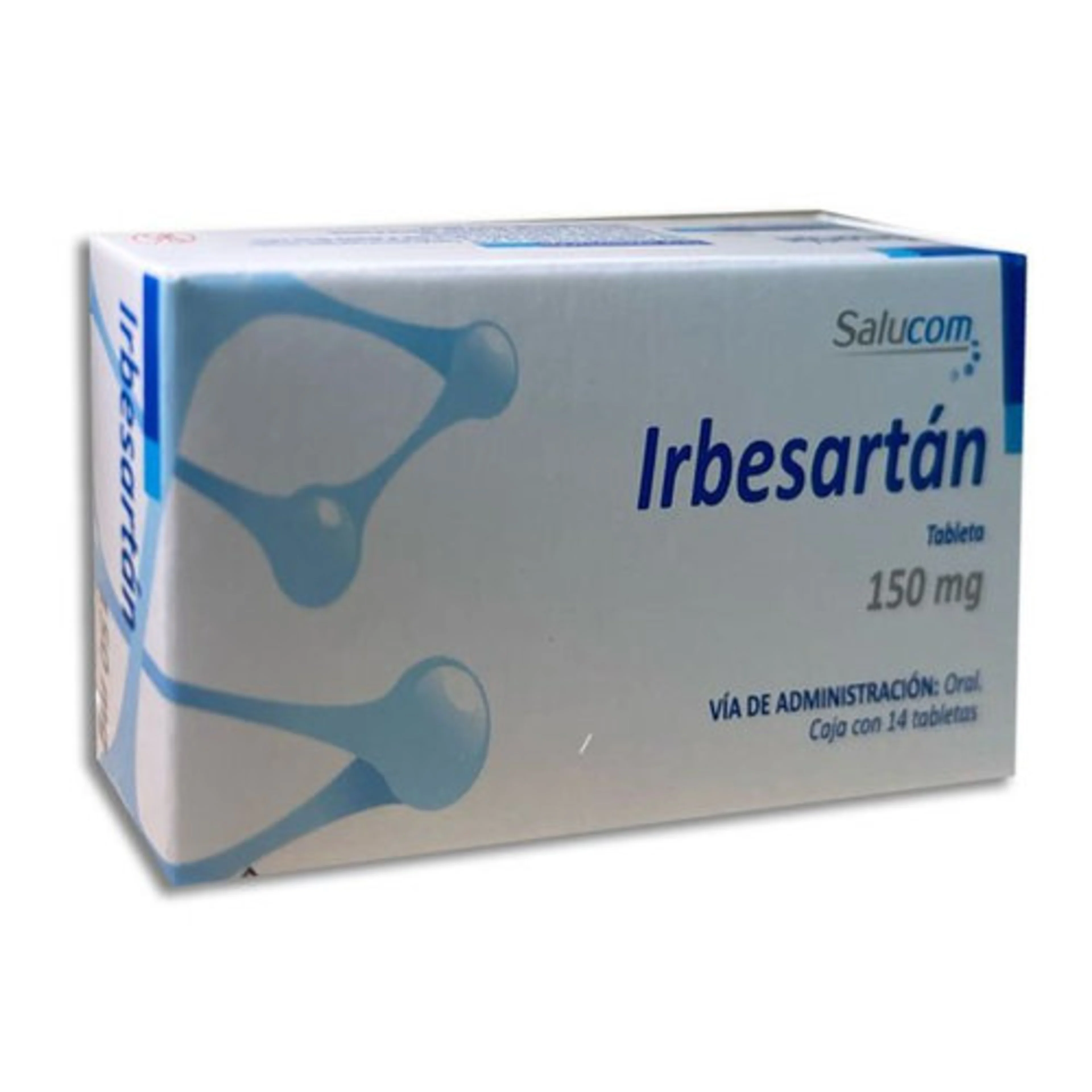 Irbesartán 150 Mg Con 14 Tabletas