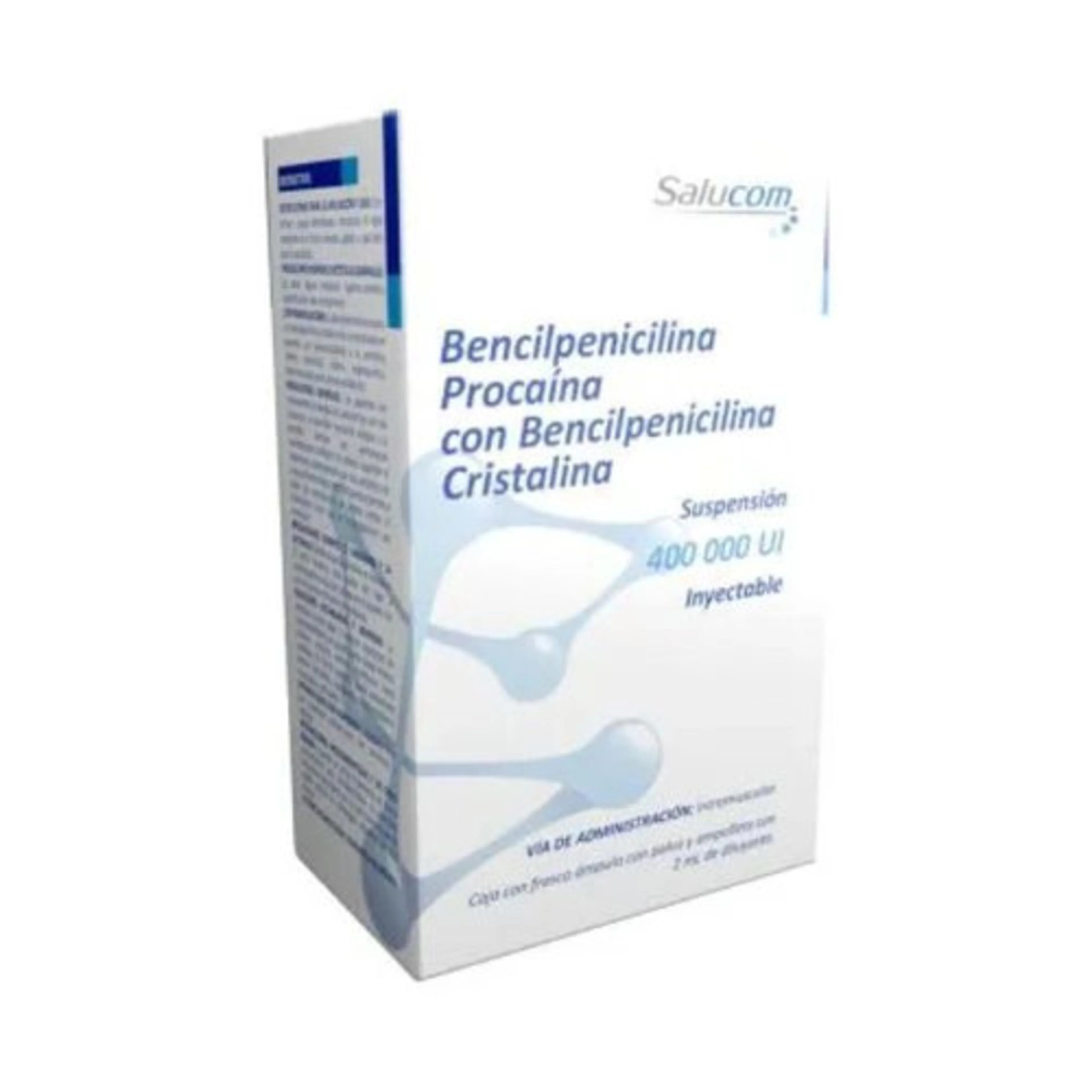 Bencilpenicilina Procaína 400000 Ui Con 1 Ampolleta De 2 Ml