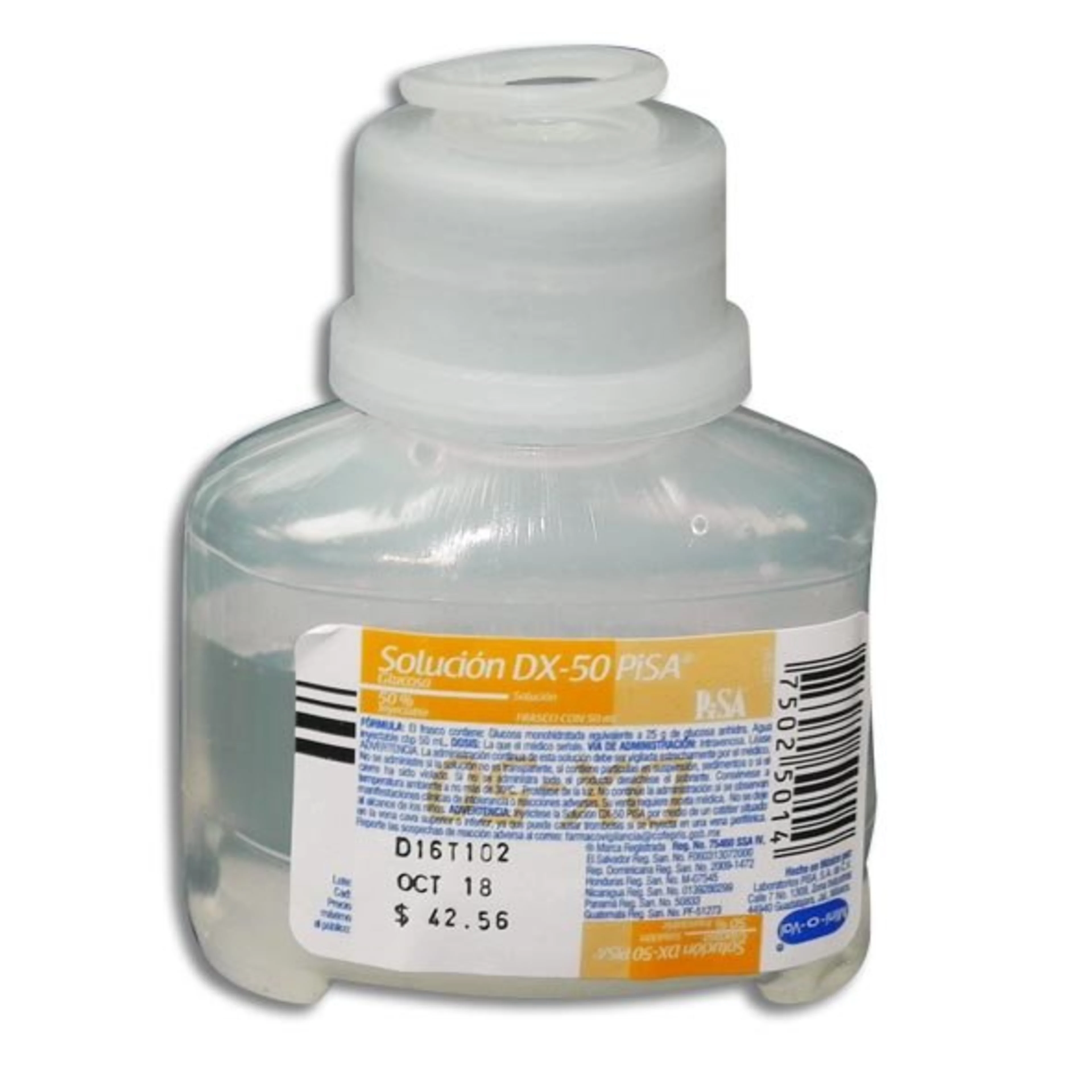 Dextrosa 50%  Frasco Con 50 Ml