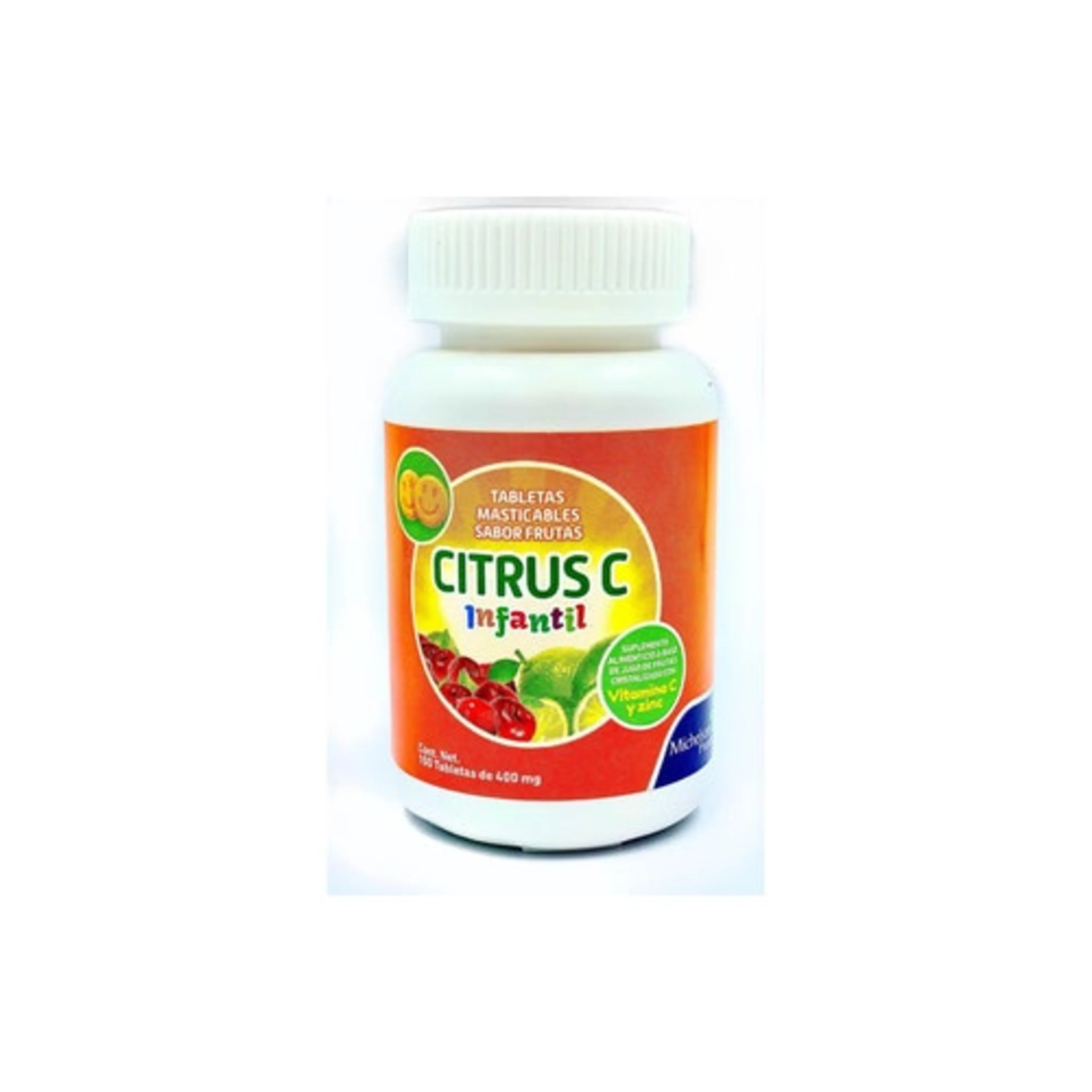 Citrus C con 100 Tabletas Masticables