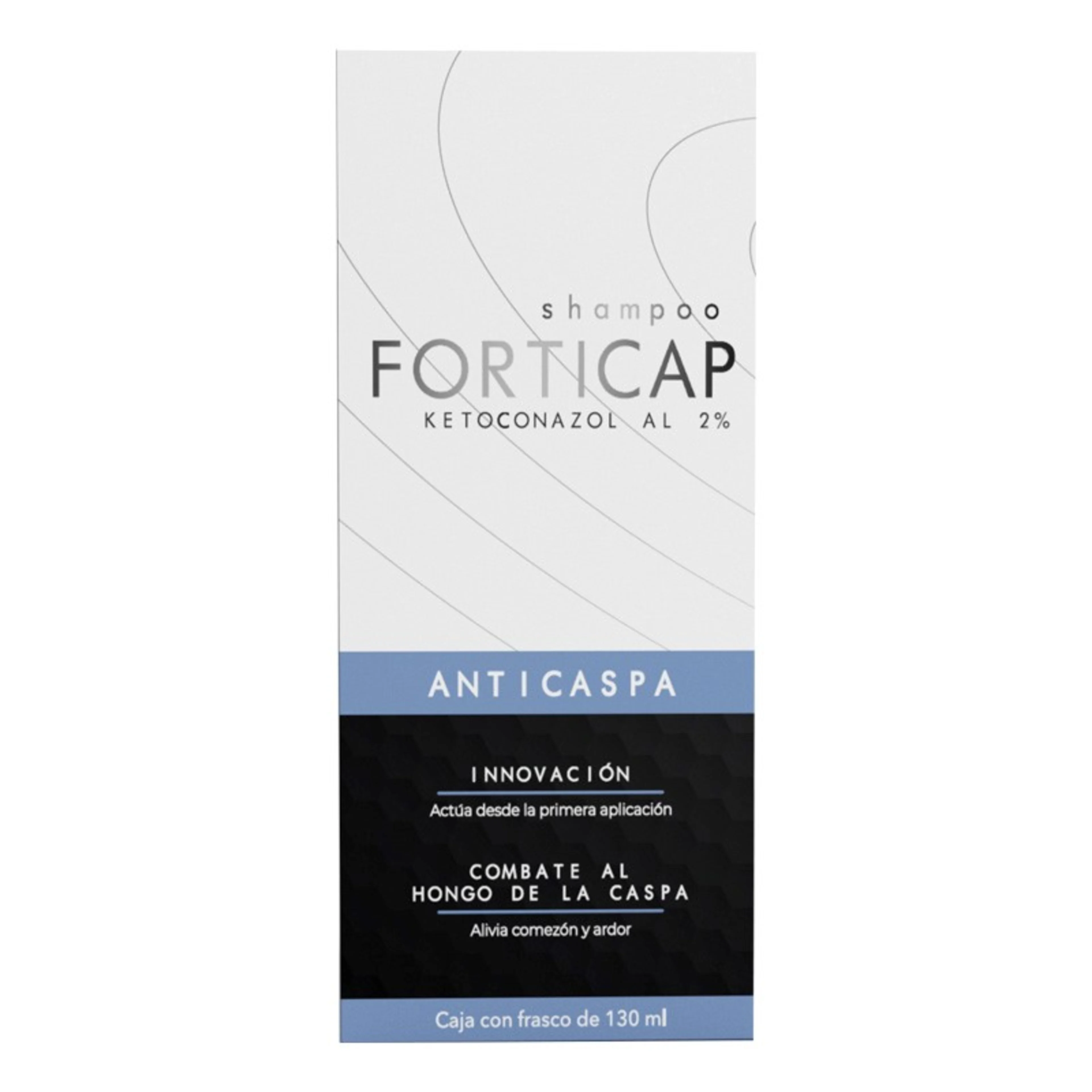 Forticap 2% Shampoo Anticaspa Con 130 Ml