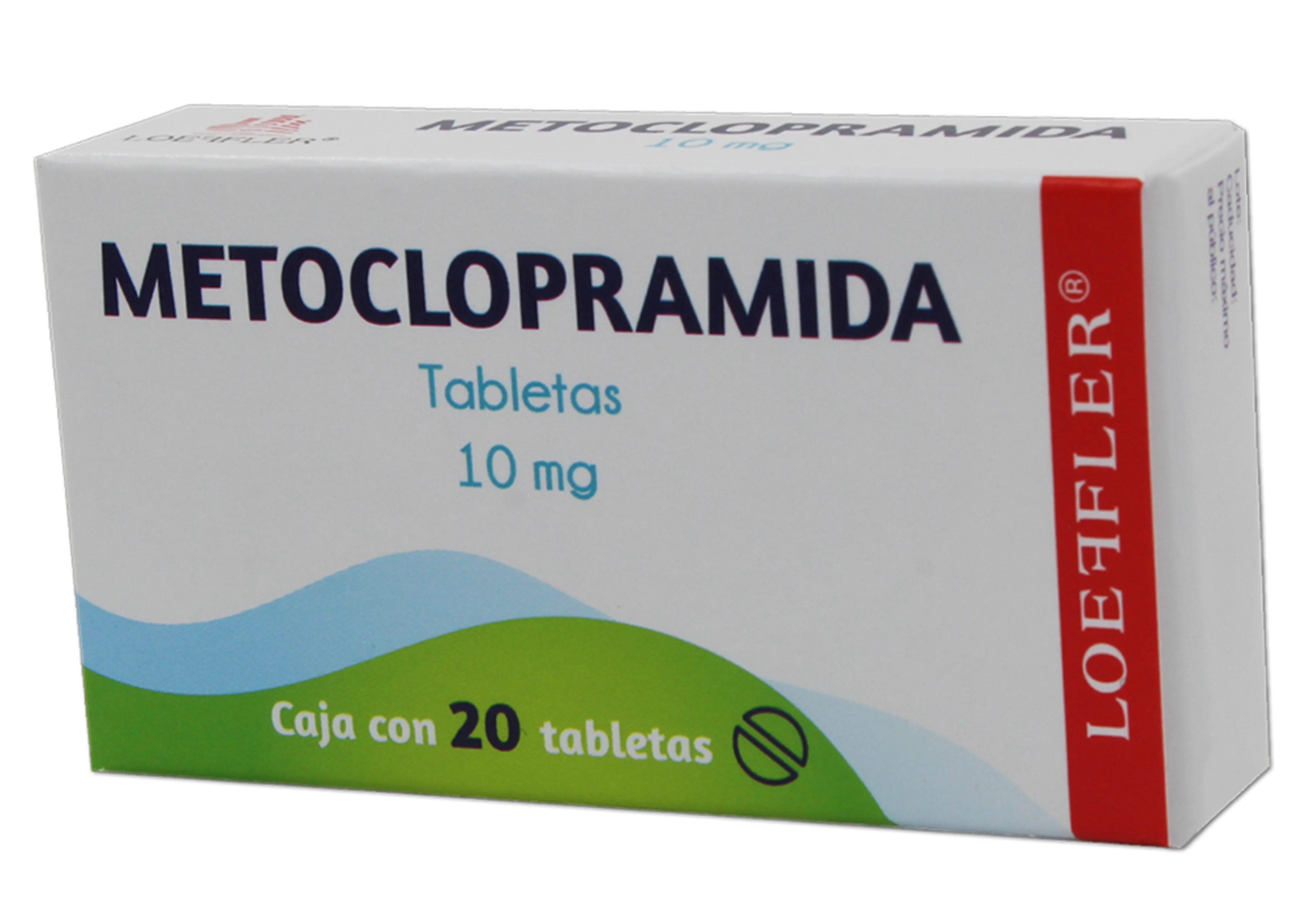 Metoclopramida 10 Mg Con 20 Tabletas (Loeffler)