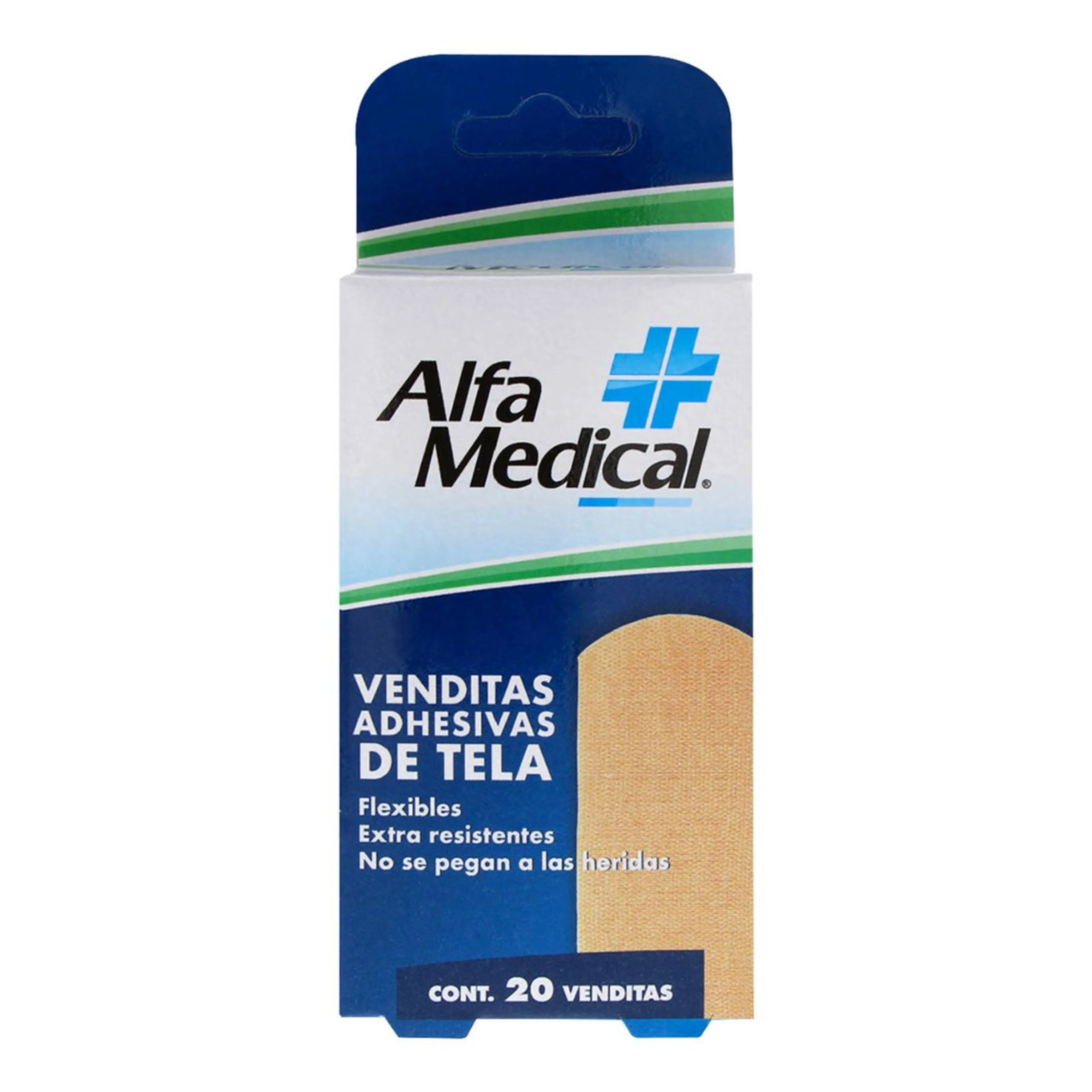 Vendita adhesiva alfa medic flexibles tela 20pzas