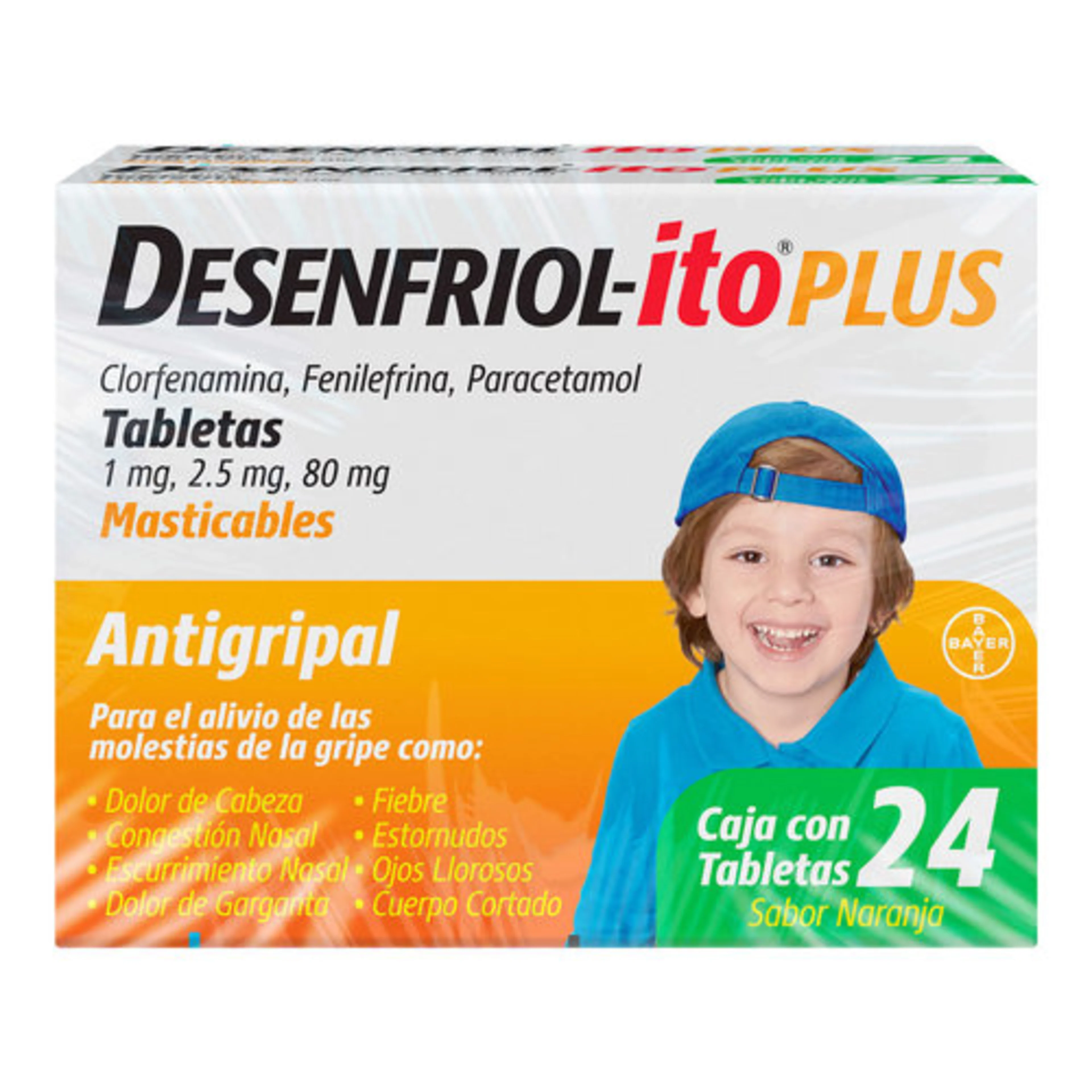 Desenfriolito Plus Con 24 Tabletas 2 Pack