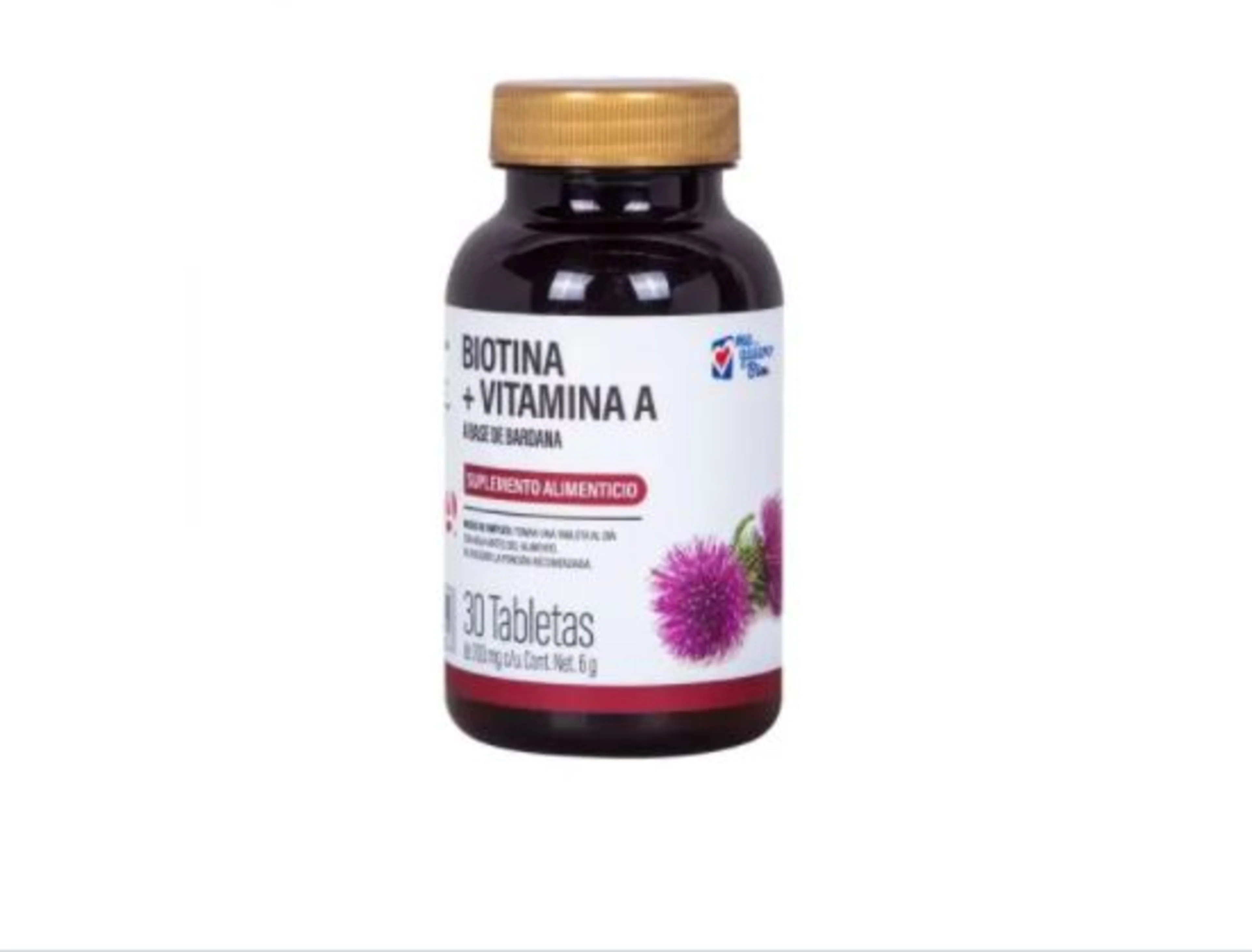 Biotina 6g Con 30 tabletas