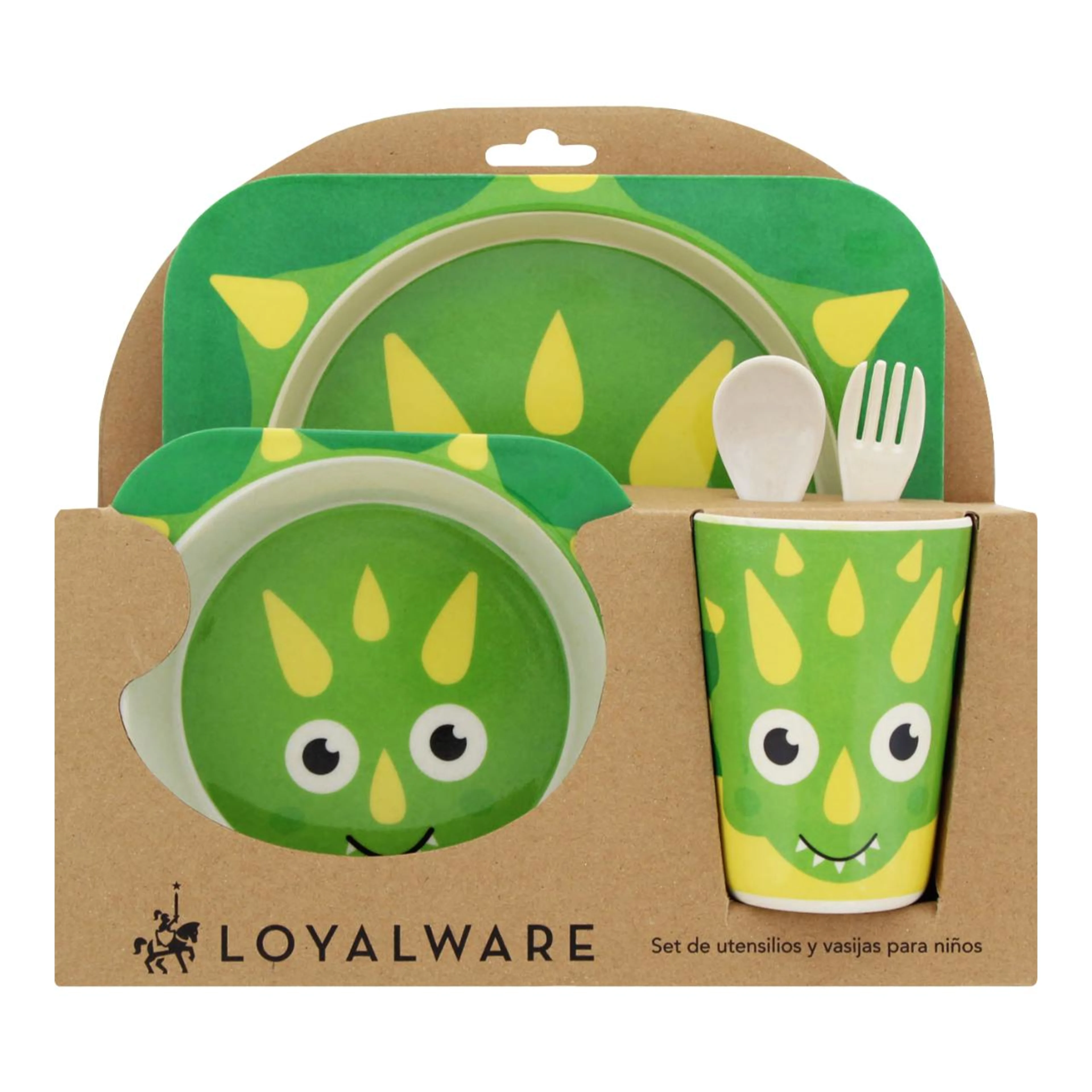 Set loyalware de utensilios y vasijas para niños 5 pzas.
