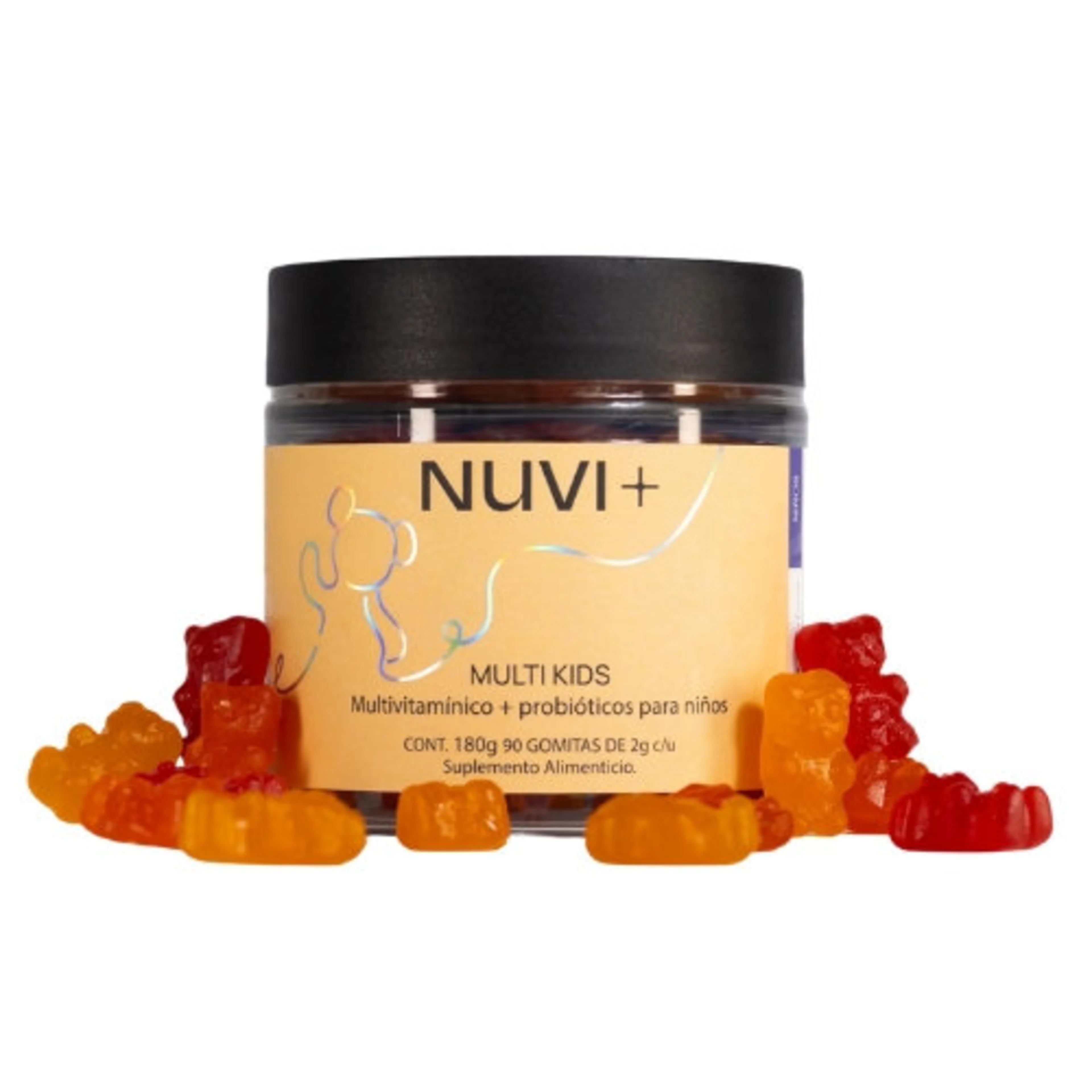 Nuvi+ Multi Kids Con 90 Gomitas