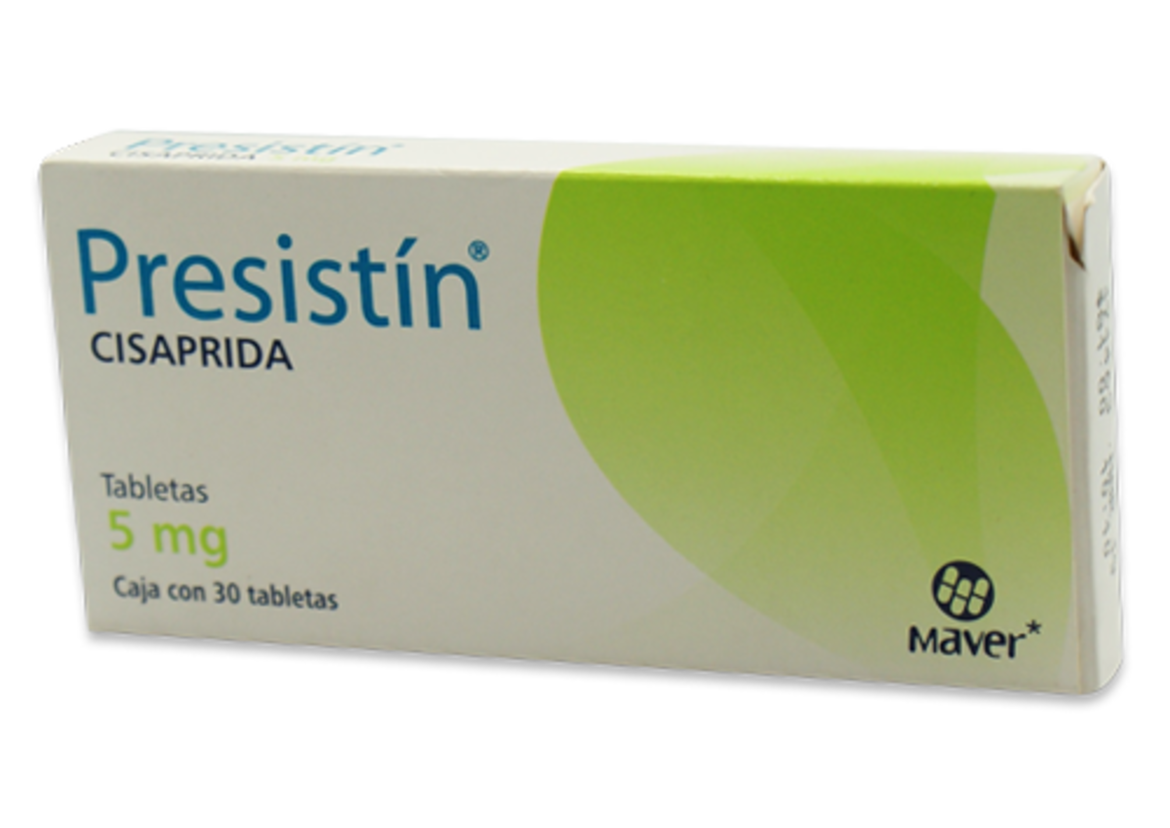 Presistín 5 Mg Con 30 Tabletas
