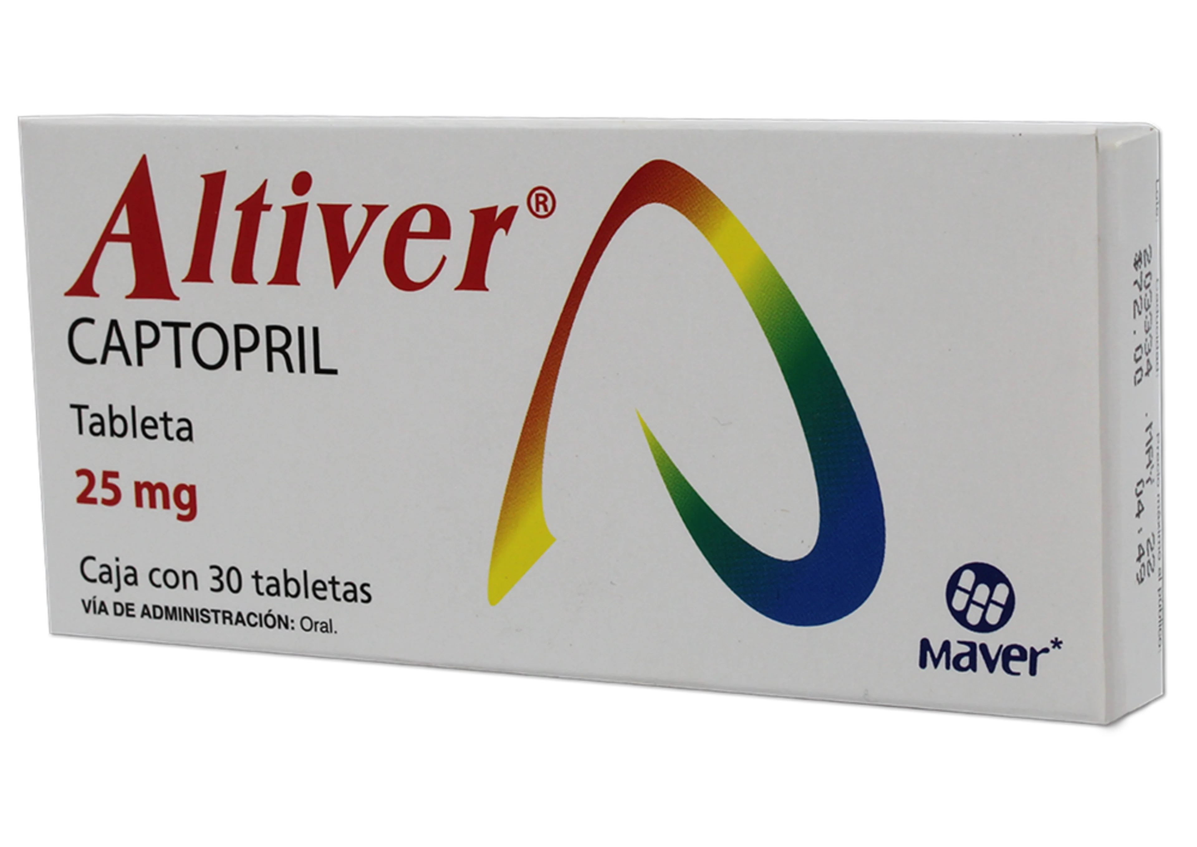 Altiver 25 Mg Con 30 Tabletas