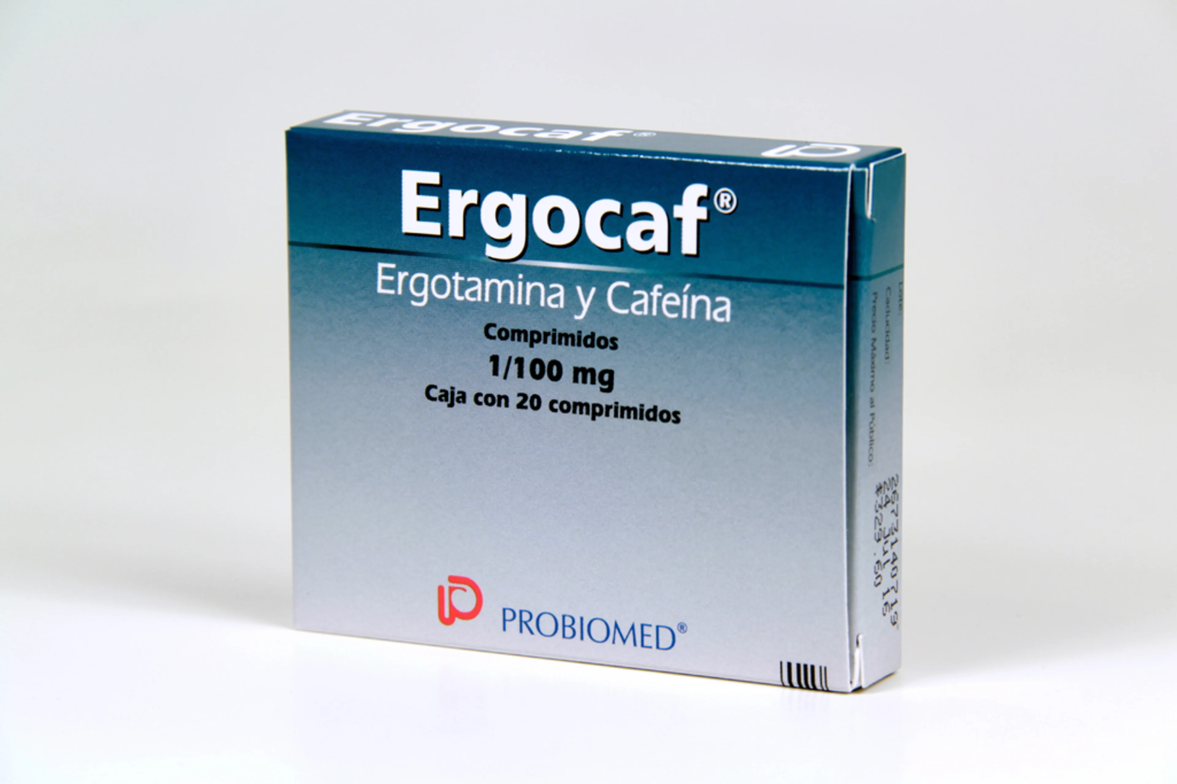 Ergocaf 1/100 Mg Con 20 Comprimidos