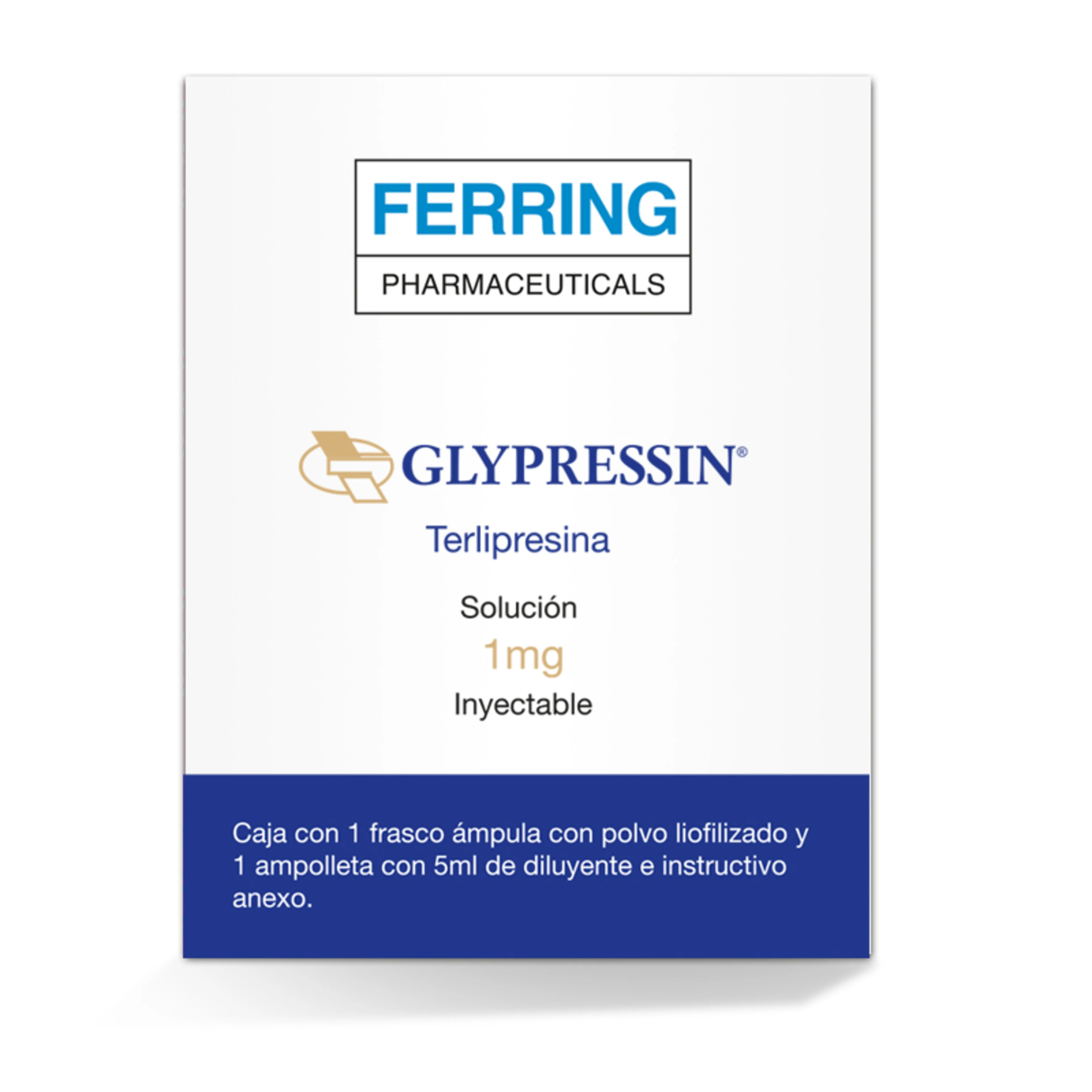 Glypressin 1 Mg Polvo Con 1 Vial