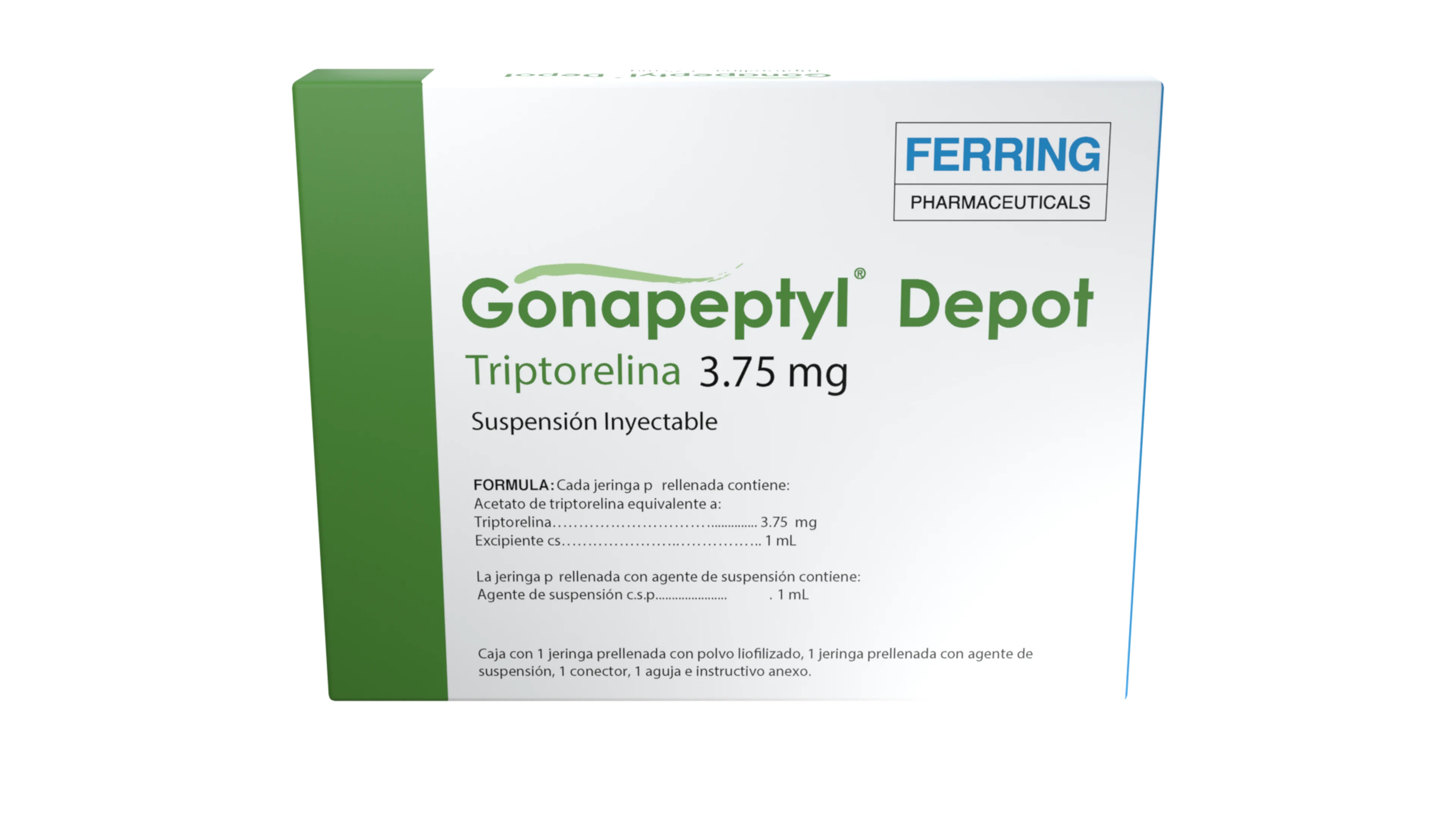 Gonapeptyl Depot 3.75 Mg Solución Inyectable Con 1 Jeringa Prellenada De 1 Ml