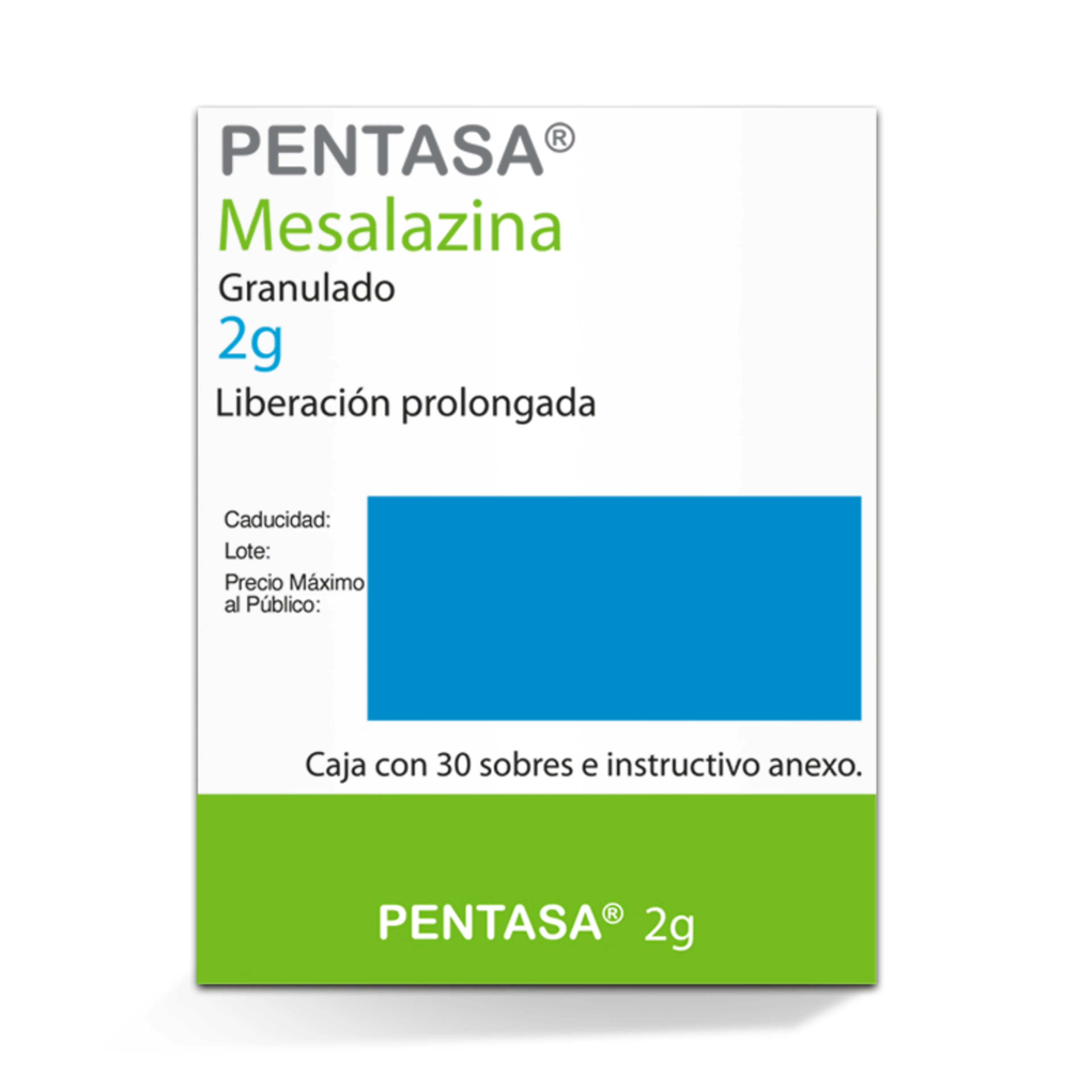 Pentasa 2 G Con 30 Sobres