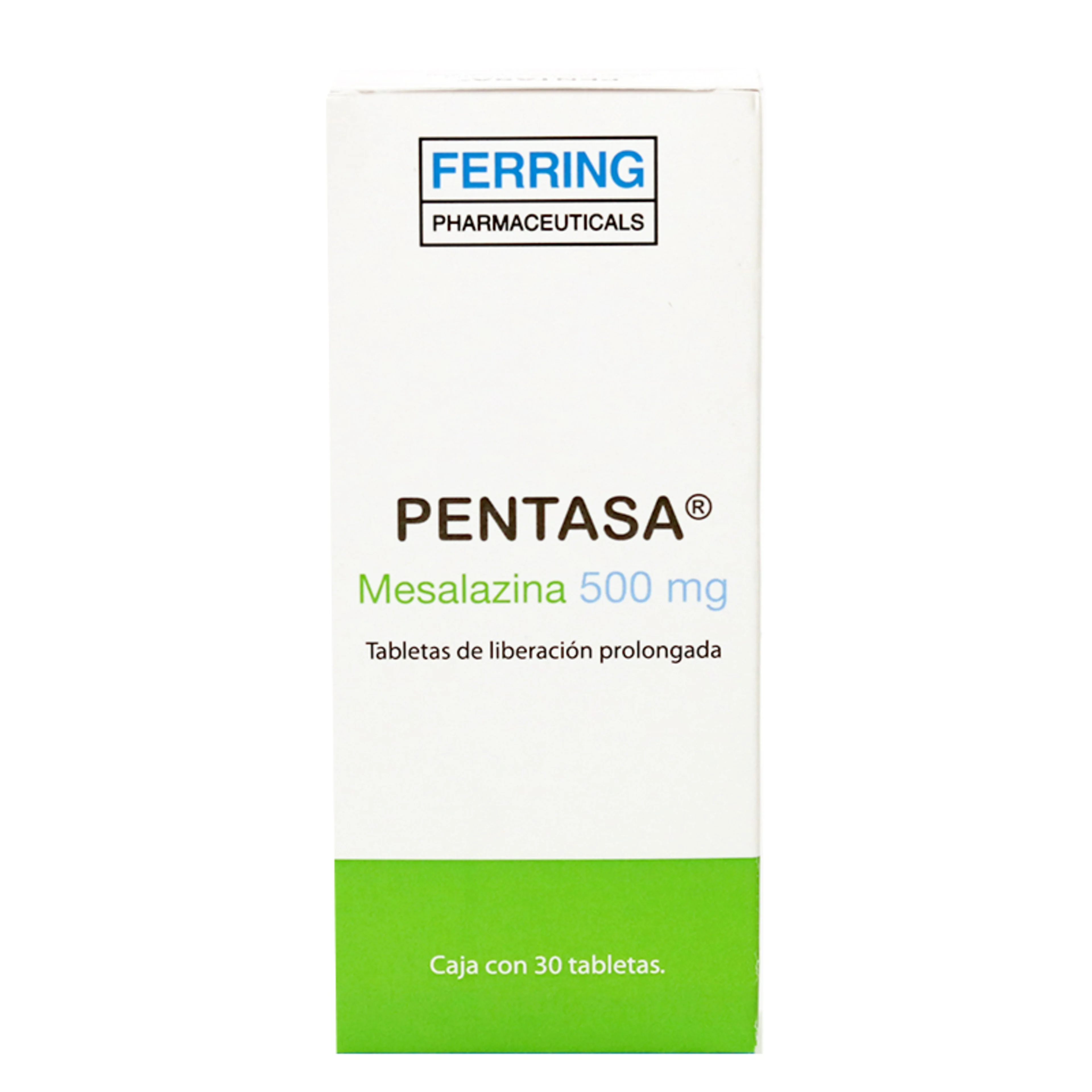 Pentasa 500 Mg Con 30 Tabletas