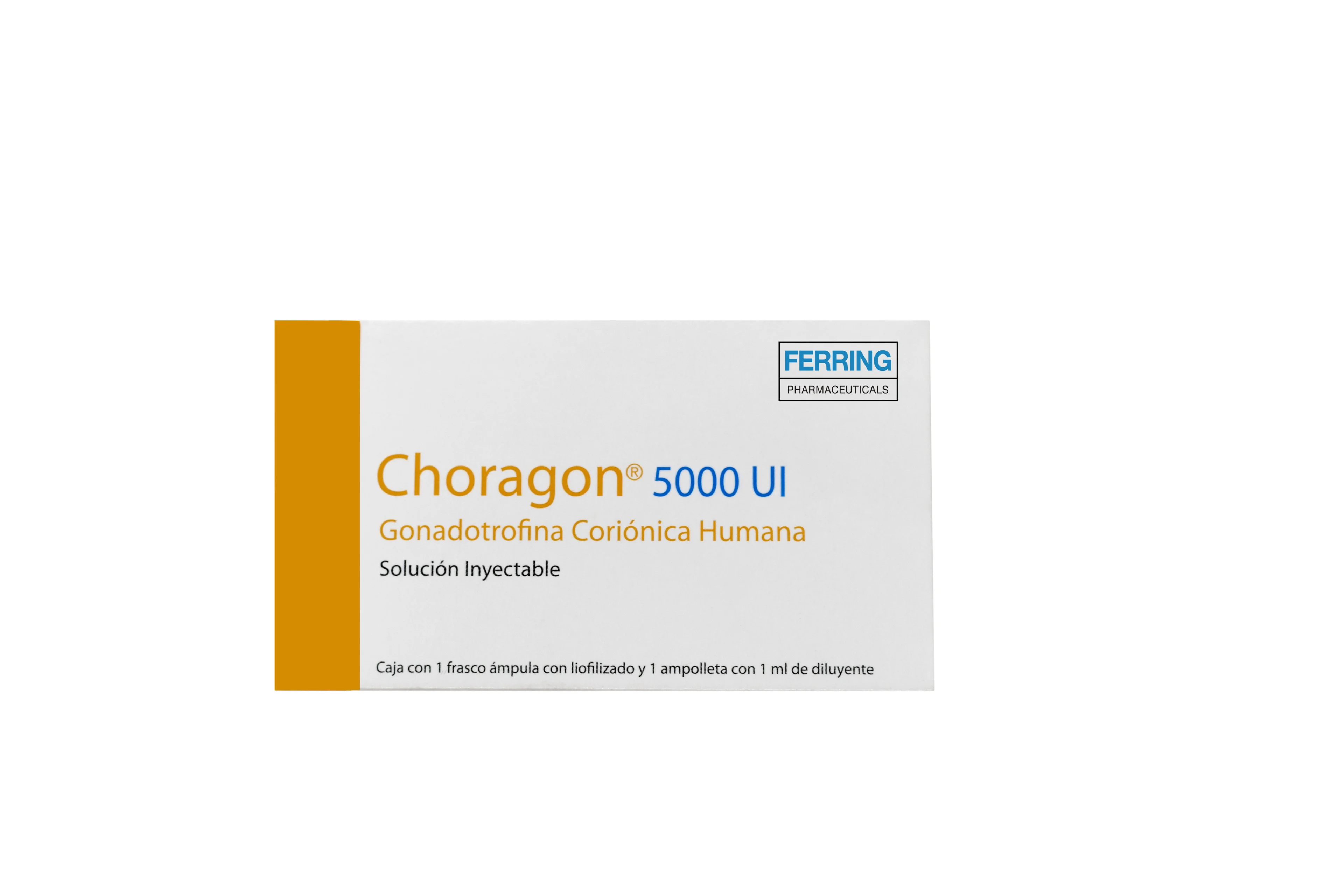 Choragon 5000 Ui Solución Inyectable 1 Frasco Con Ámpula 1 Ml