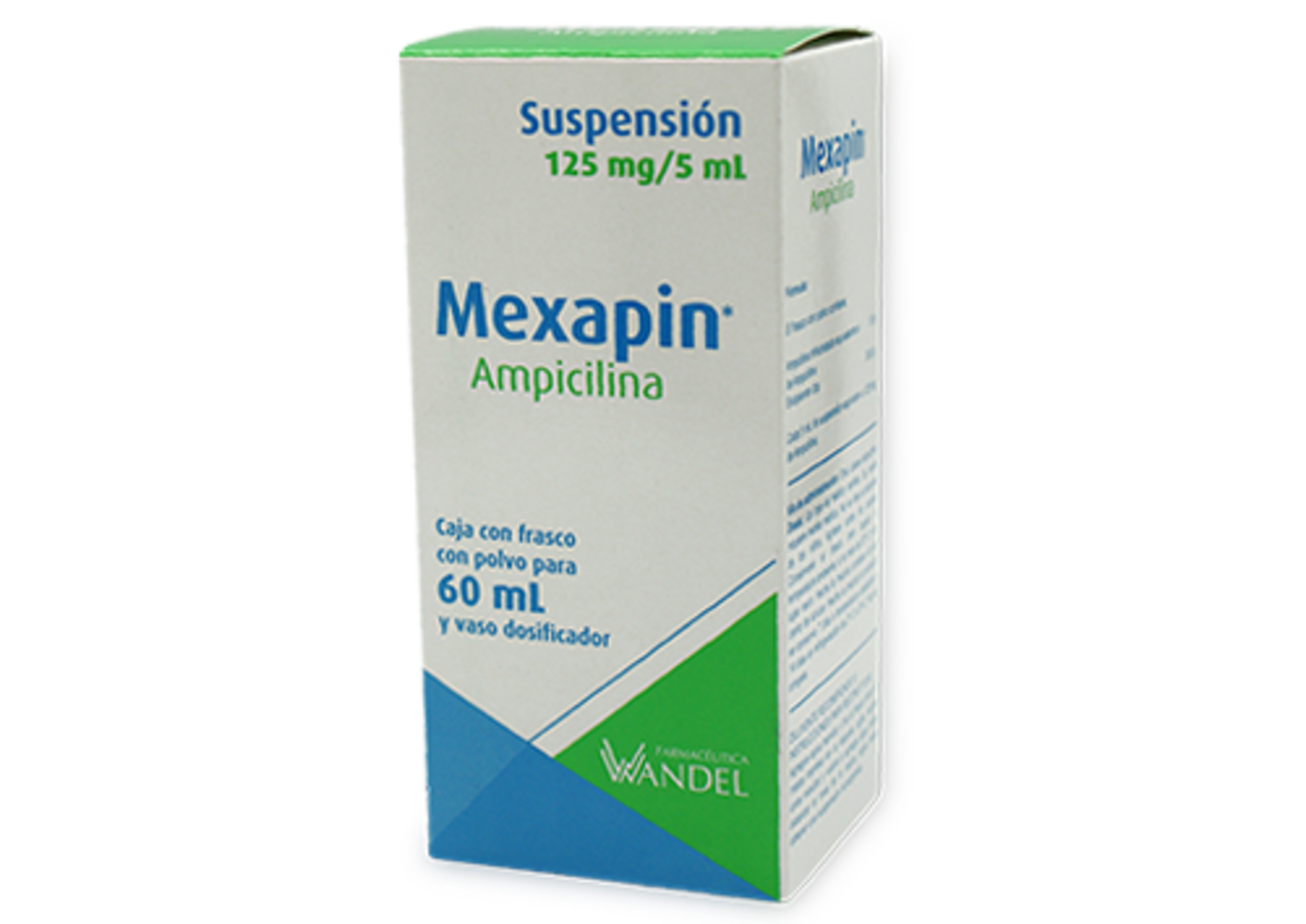 Mexapin Ampicilina 125 Mg Suspensión Con 60 Ml