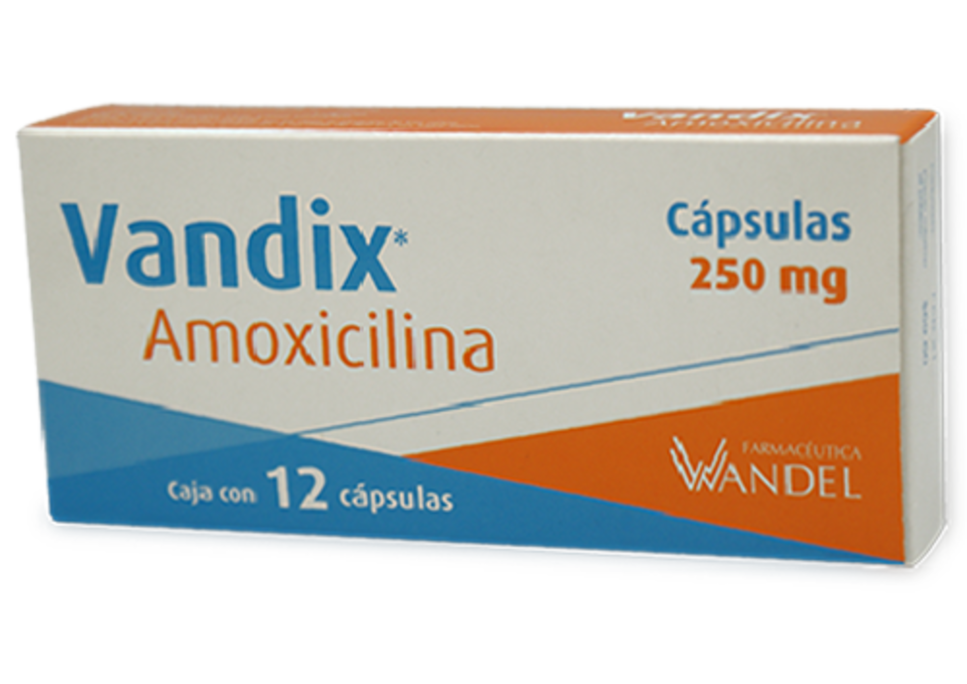 Vandix Amoxicilina 250 Mg Con 12 Cápsulas