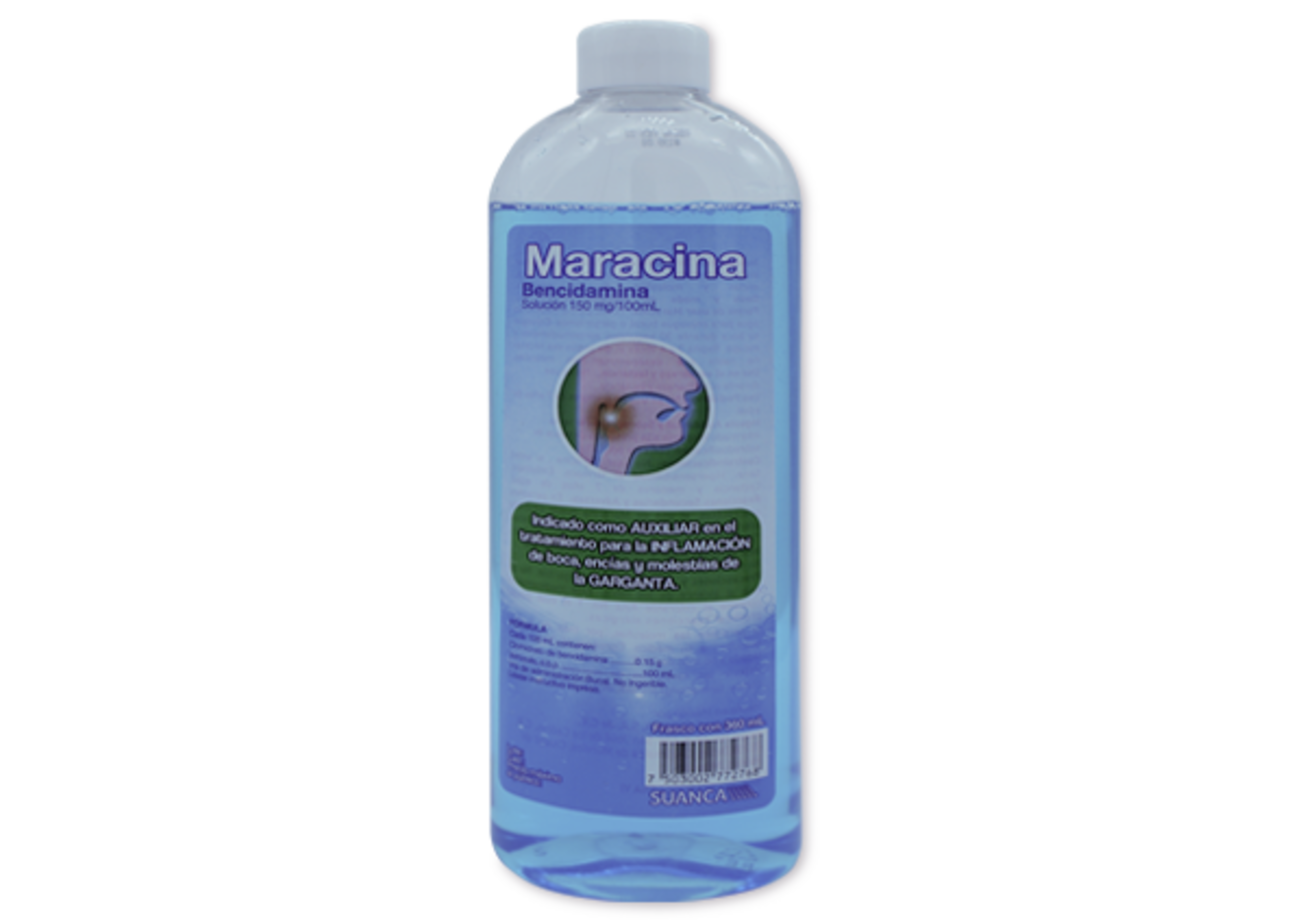 Maracina 0.15 Gr Solución Bucofaríngea Con 360 Ml