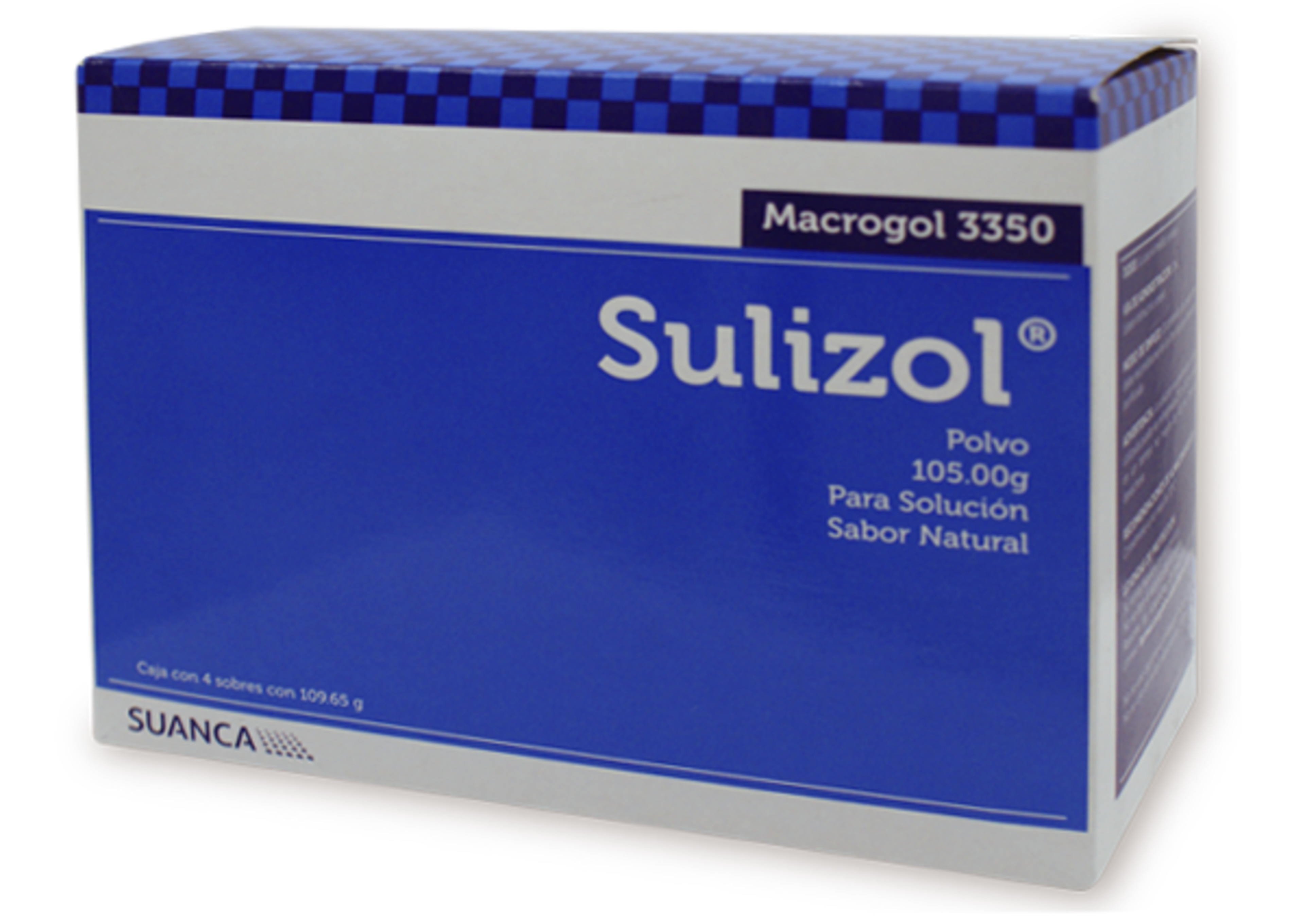 Sulizol 3350 Con 4 Sobres De 109.65 G