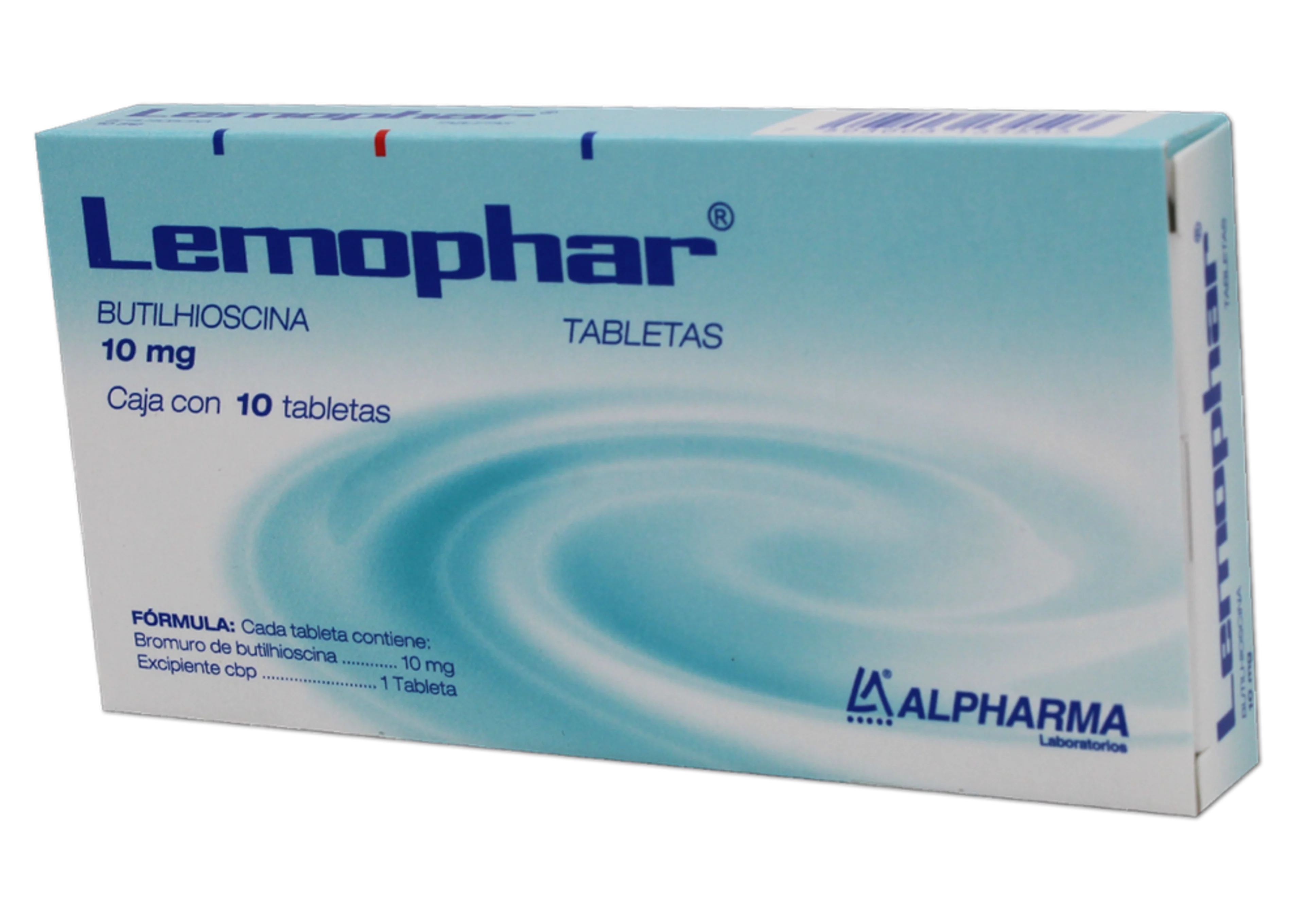 Lemophar 10 Mg Con 10 Tabletas