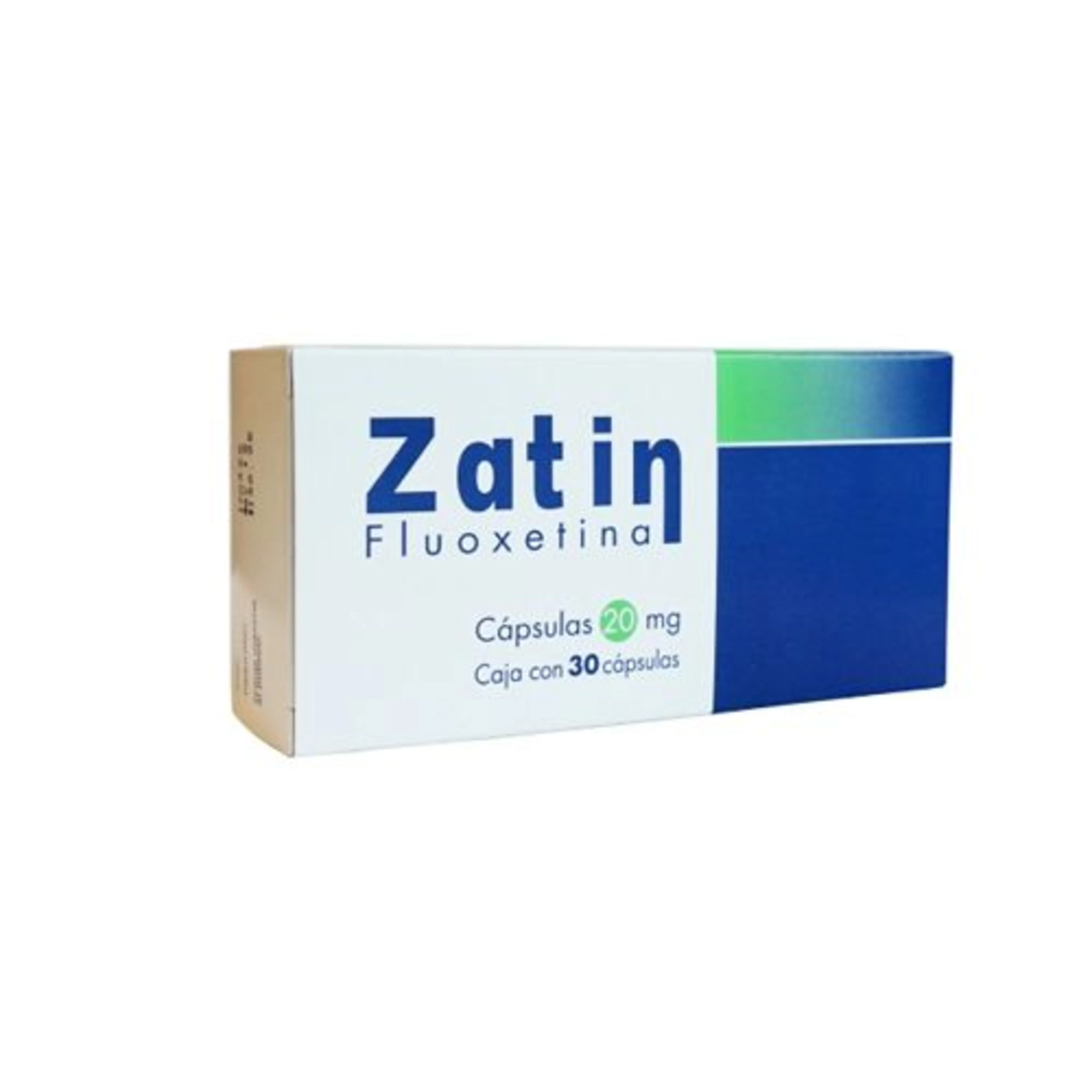 Zatin 20 Mg Con 30 Cápsulas