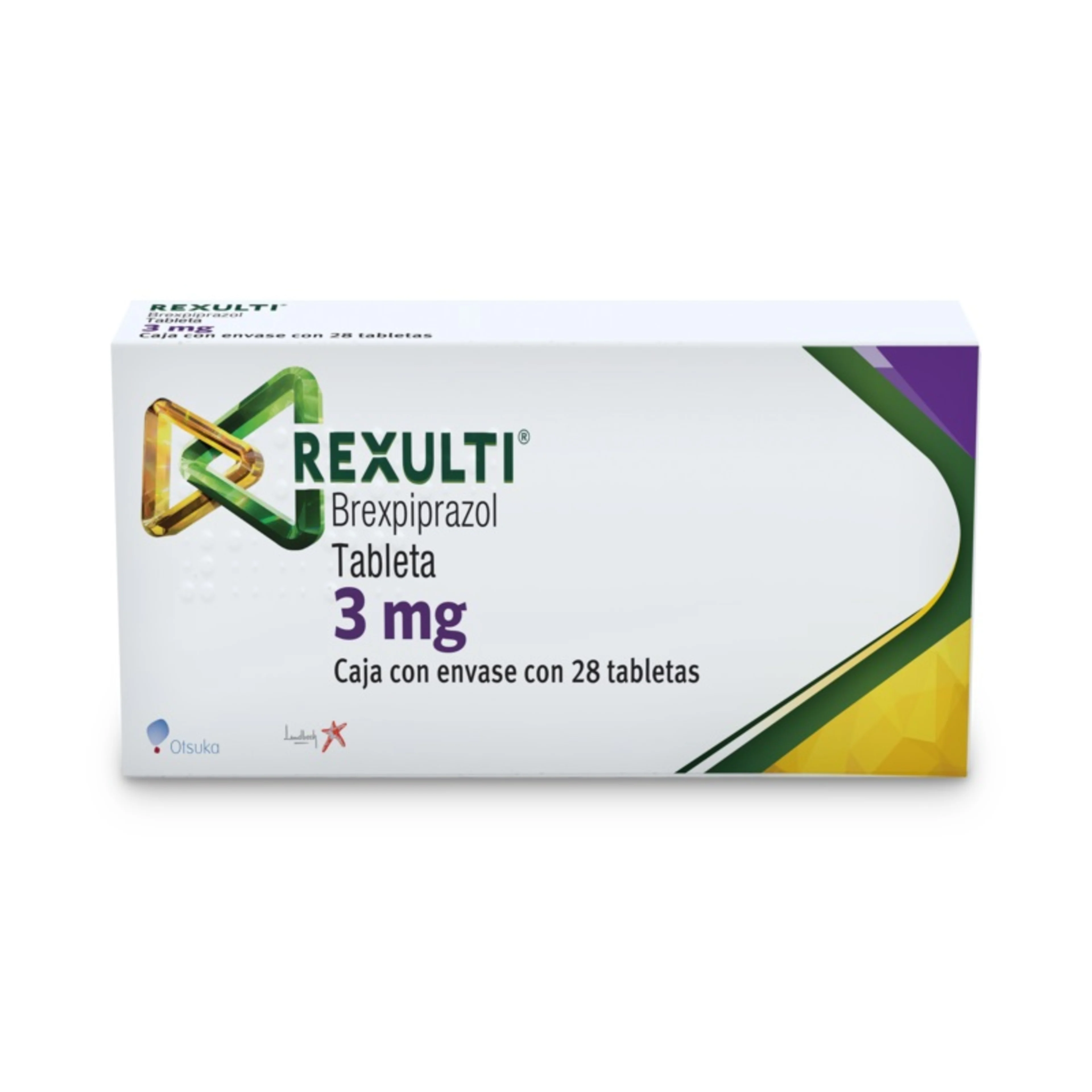 Rexulti 3 Mg Con 28 Tabletas