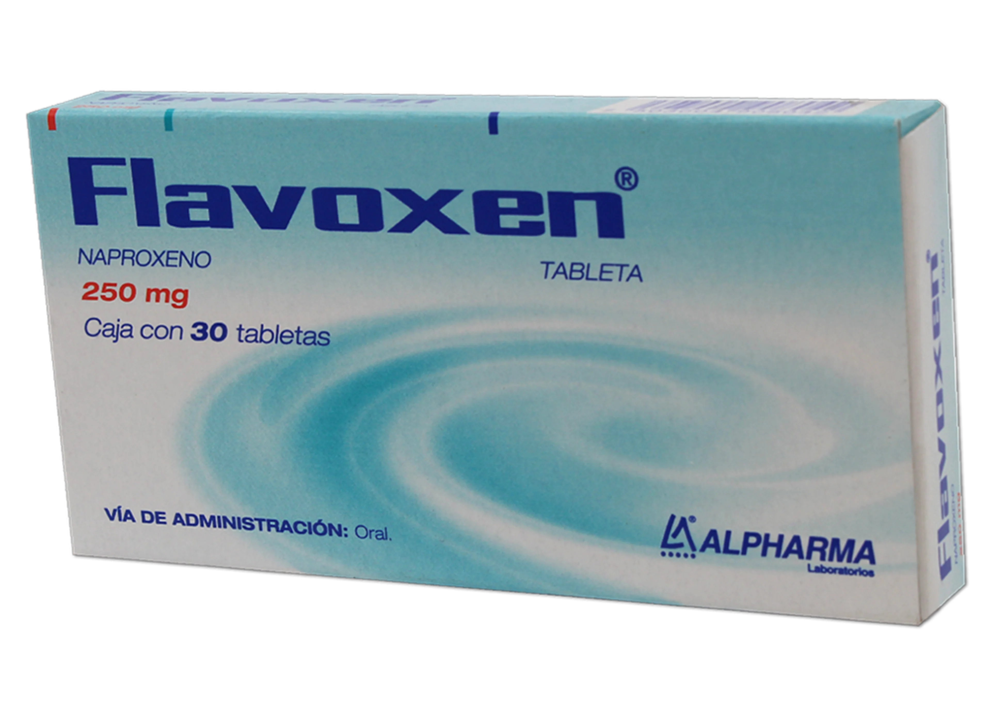 Flavoxen 250 Mg Con 30 Tabletas