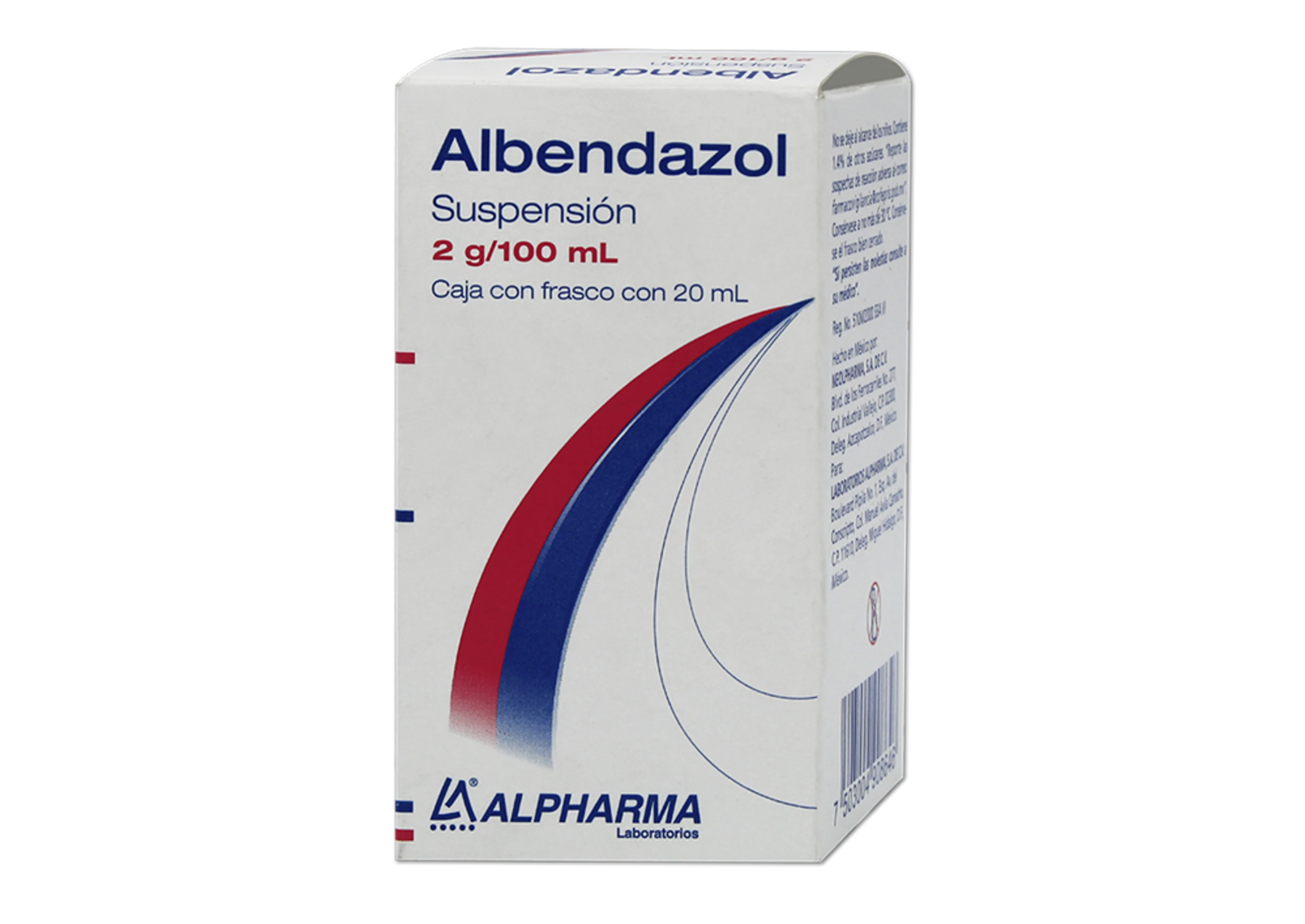 Albendazol 2 G Suspensión 20 Ml