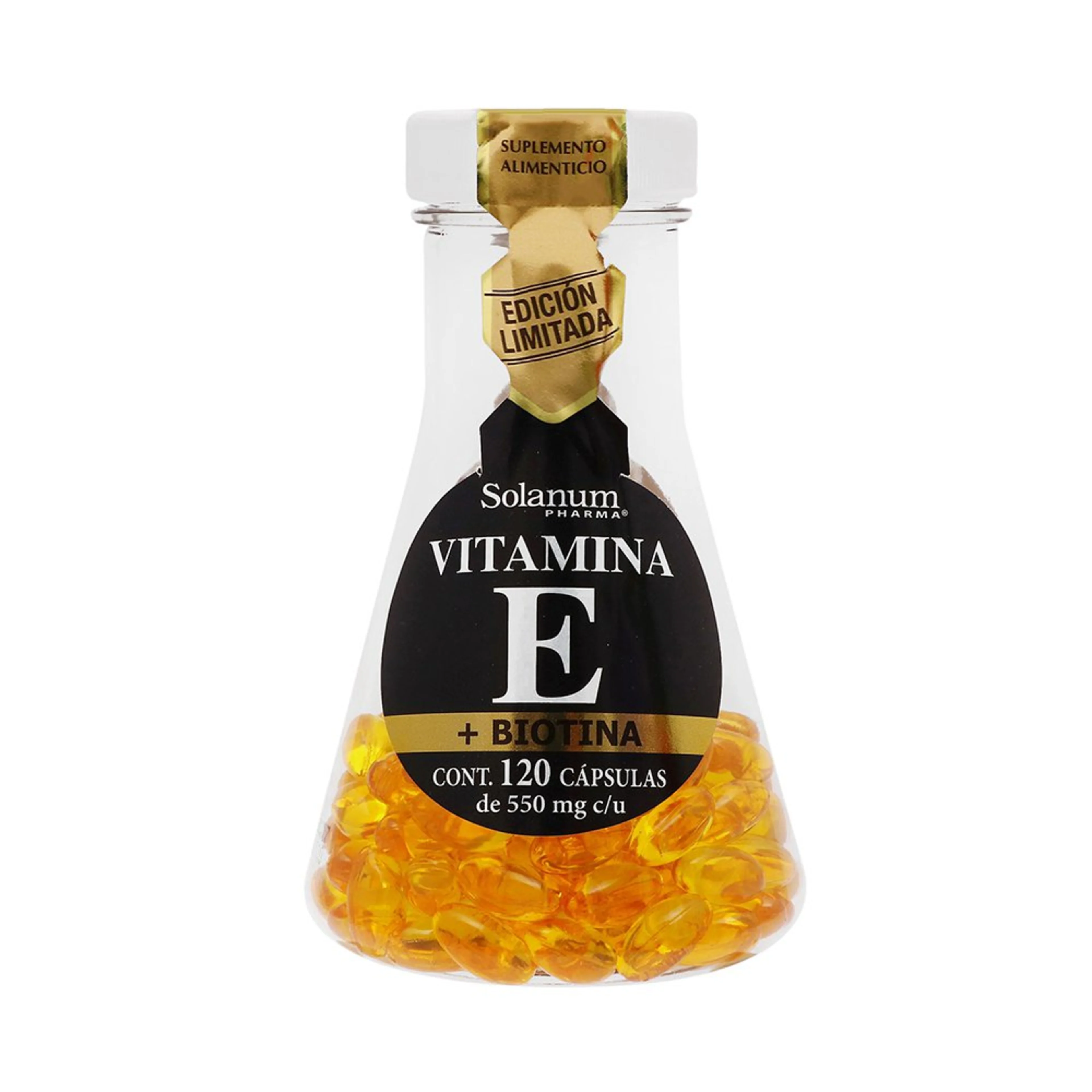 Solanum vitamina e + biotina 120 cápsulas