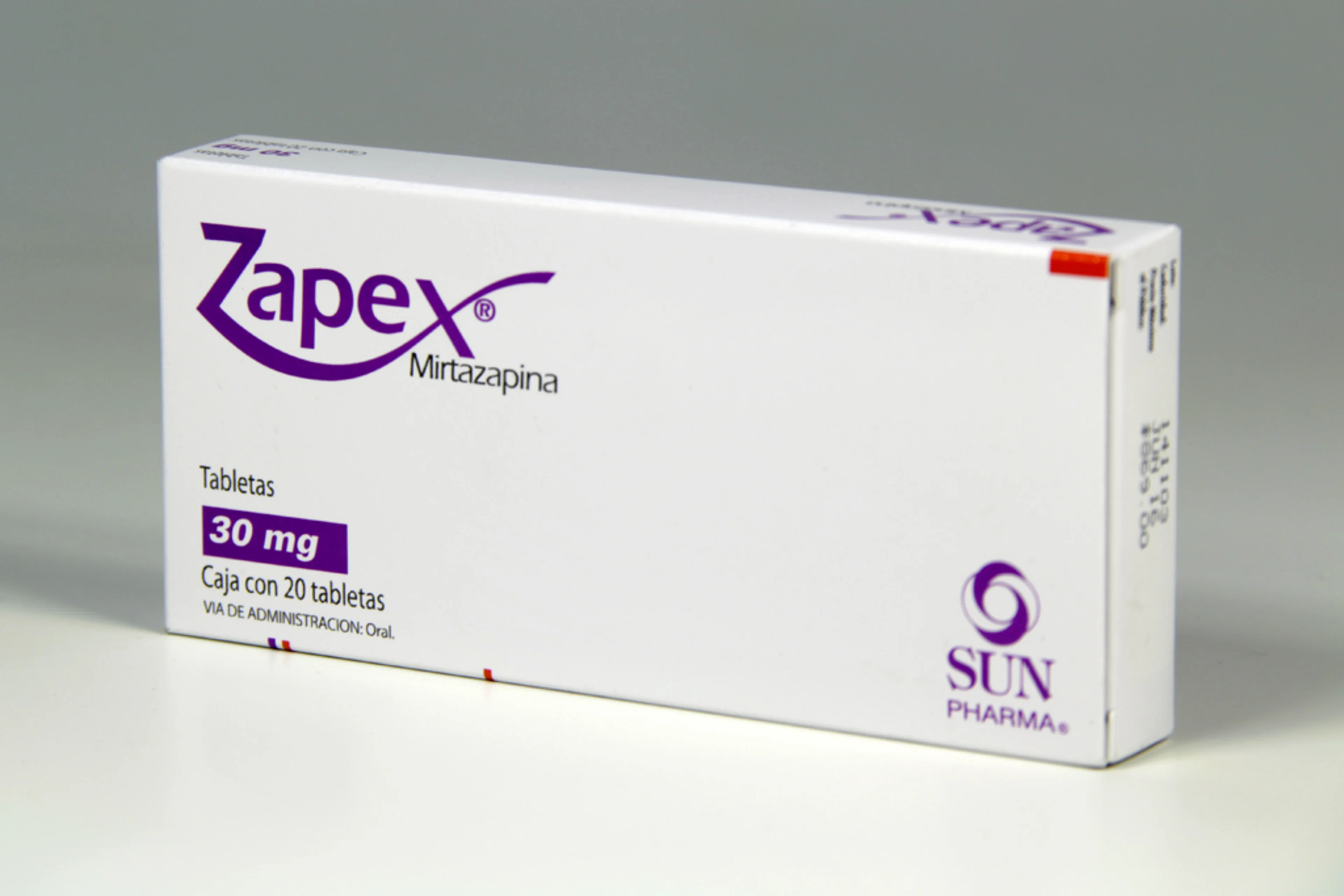 Zapex 30 Mg Con 20 Tabletas