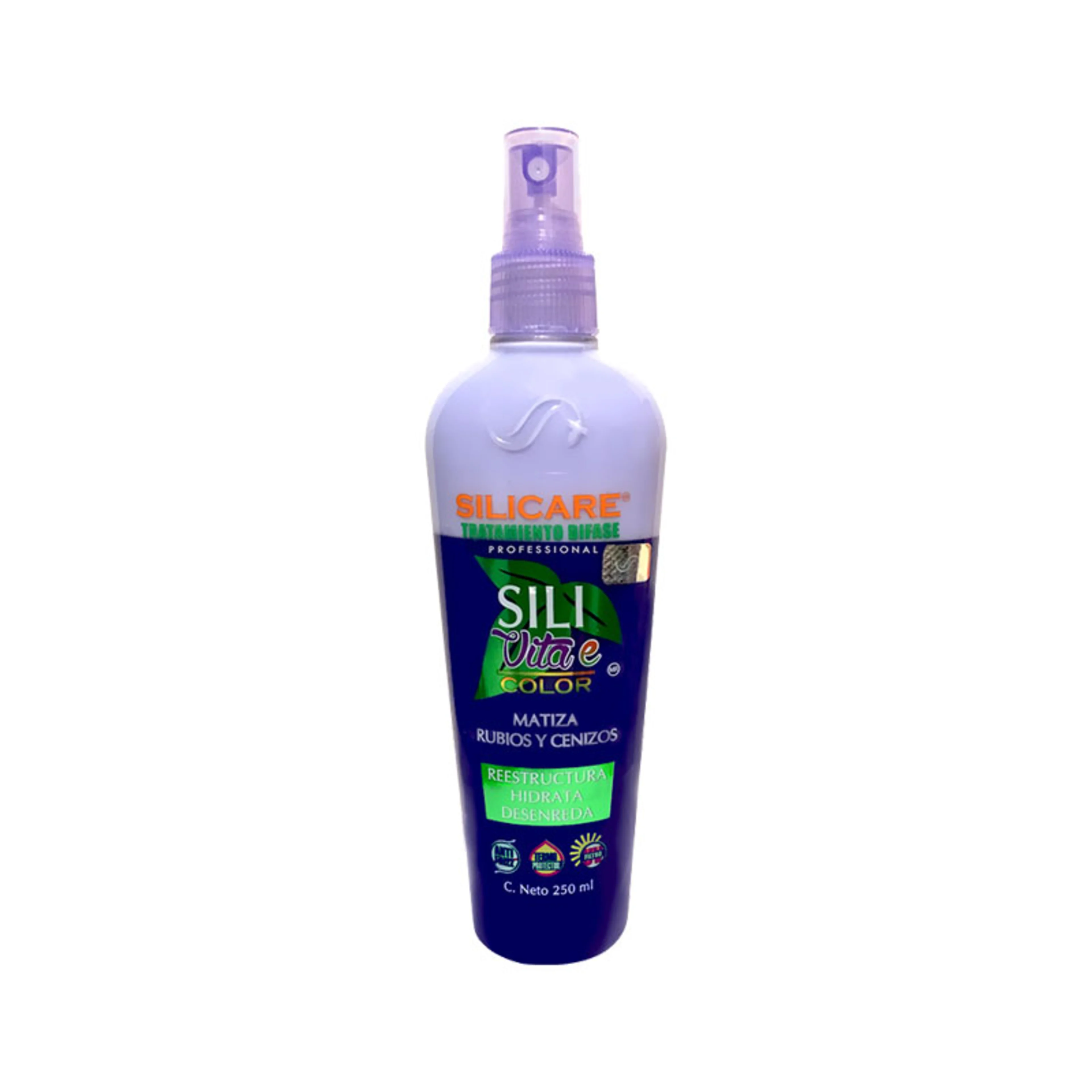 Silicare tratamiento capilar bifase azul 250 ml botella