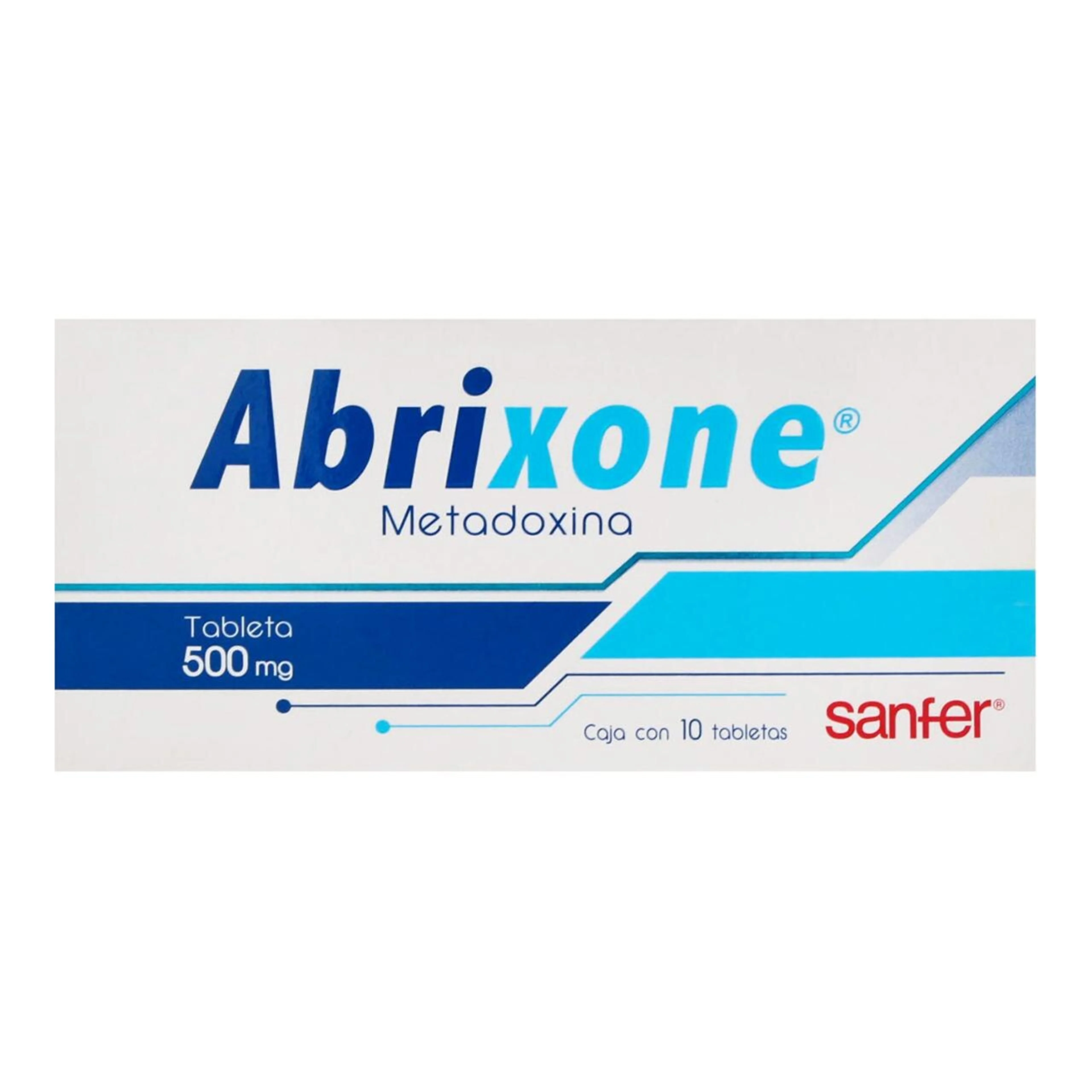 Abrixone 500 Mg Con 10 Tabletas