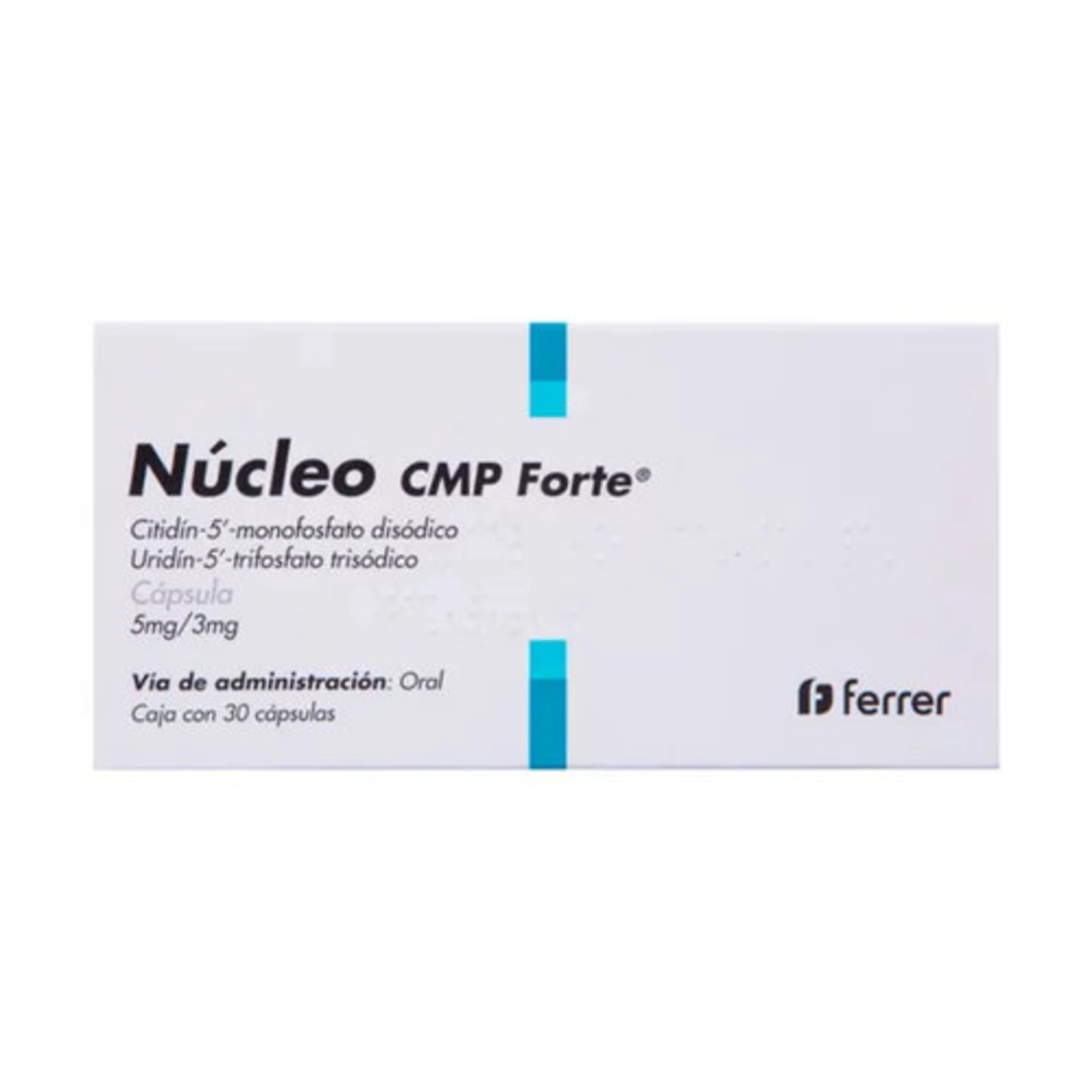 Nucleo Cmp Forte 5/3 Mg Con 30 Cápsulas