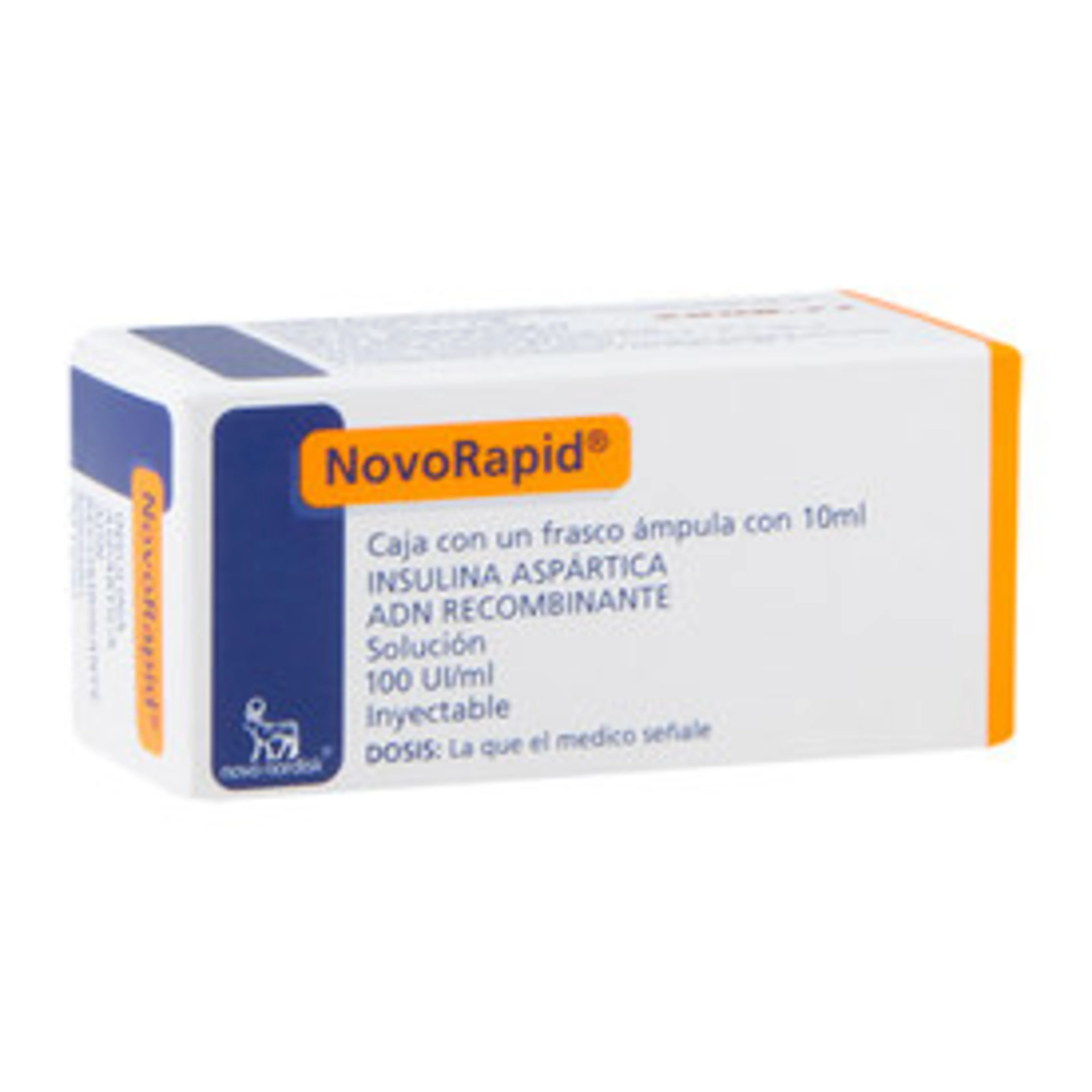 Novorapid 100 Ui Con 1 Frasco Ámpula