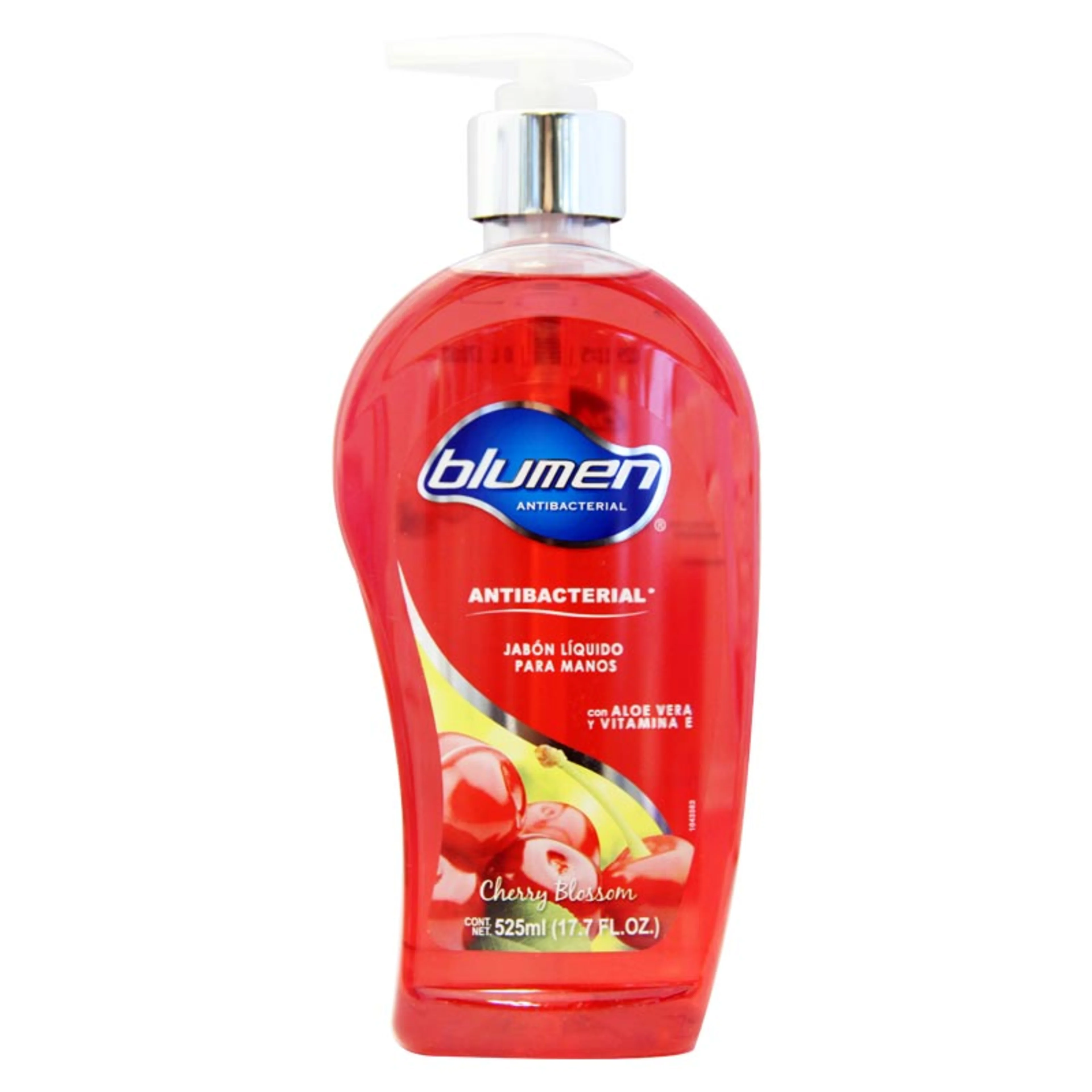 Blumen antibacterial cherry jabón líquido 525 ml botella